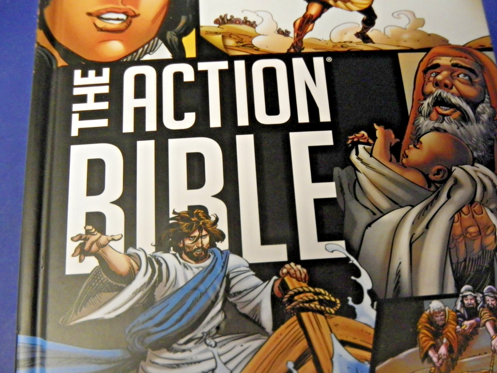 The Action Bible: God&rsquo;s Redemptive Story Graphic Novel Hardcover 1st Edition NEW