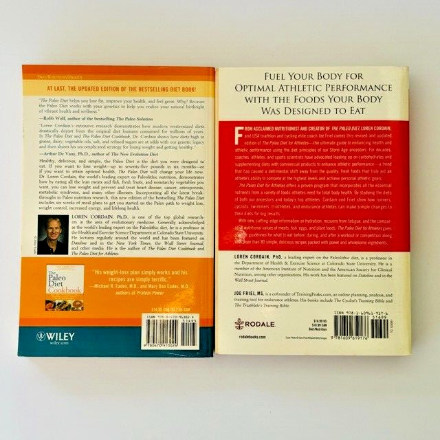 Paleo Diet Revised Edition & Paleo Diet for Athletes. Loren Cordain & Joe Friel