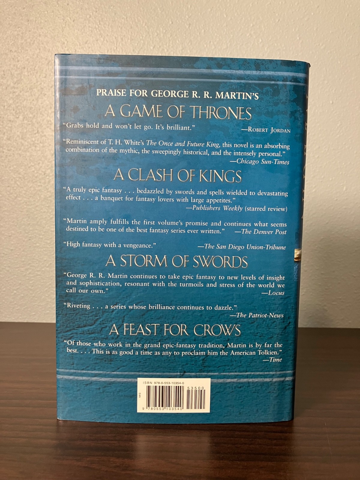 George R R Martin Game of Thrones Books 1-5, Hardcover