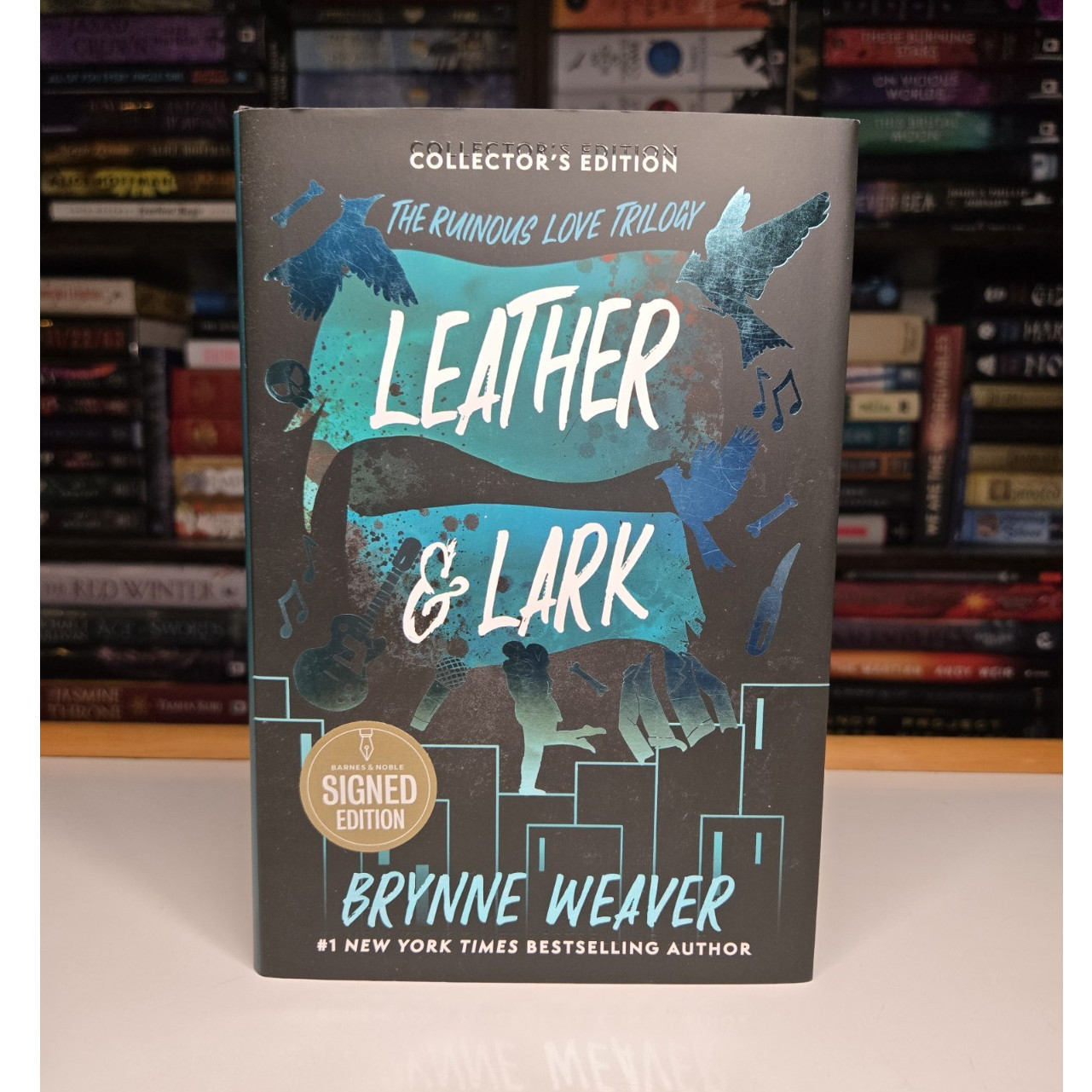 Brynne Weaver Leather & Lark Signed Collector&rsquo;s Ed Hardcover Zando Ruinous Love