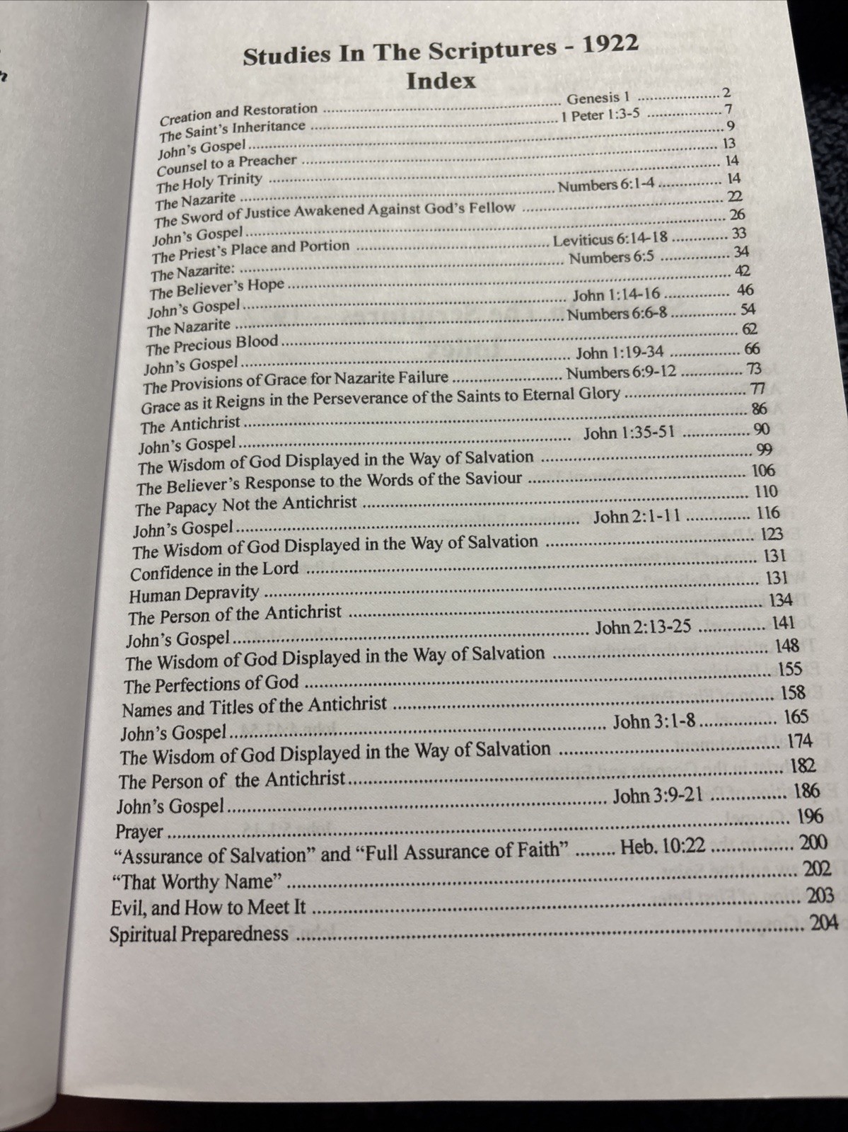 W Pink&rsquo;s Studies in the Scriptures – 1922-23 by Arthur W. Pink (2001, Trade…