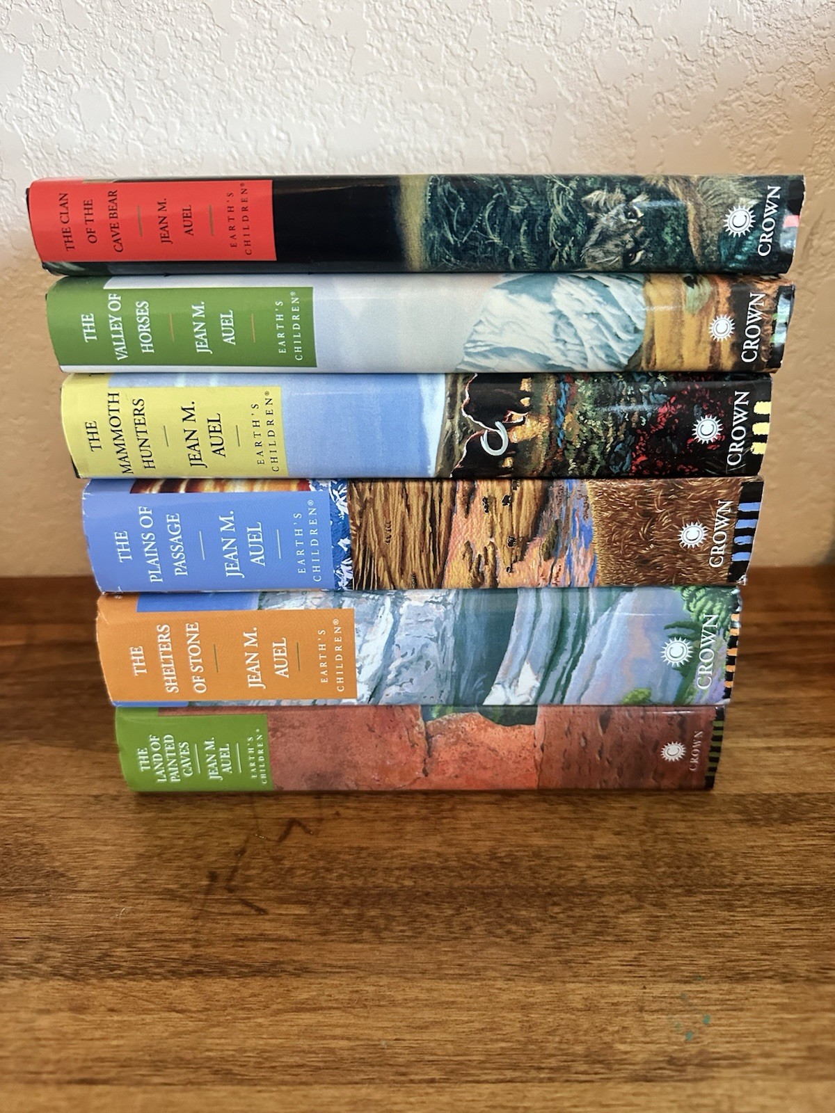 Complete Series Set EARTH&rsquo;S CHILDREN 1-6 Jean M. Auel HB Lot