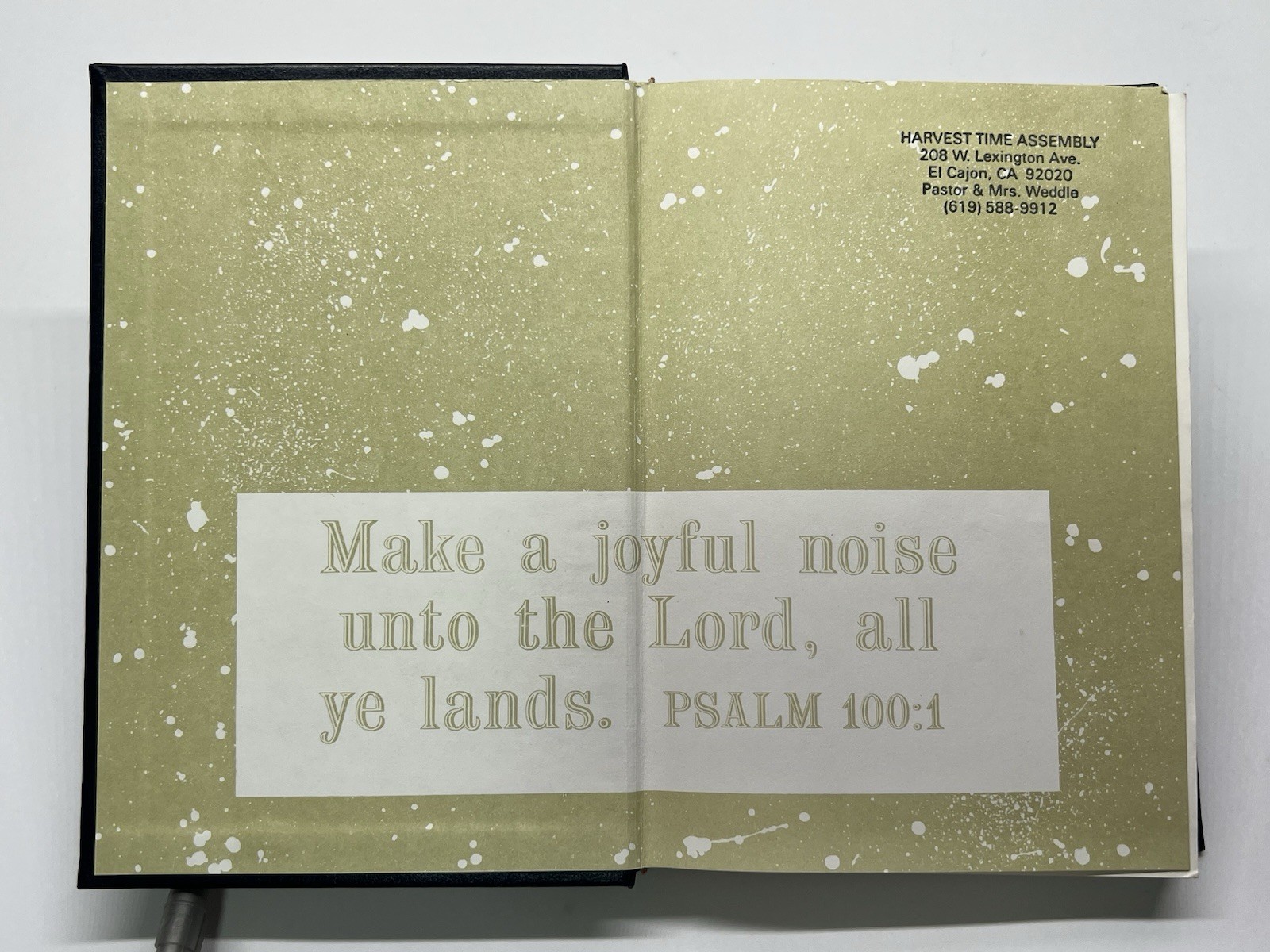 Melodies of Praise HB vintage hymnal Gospel Publishing House