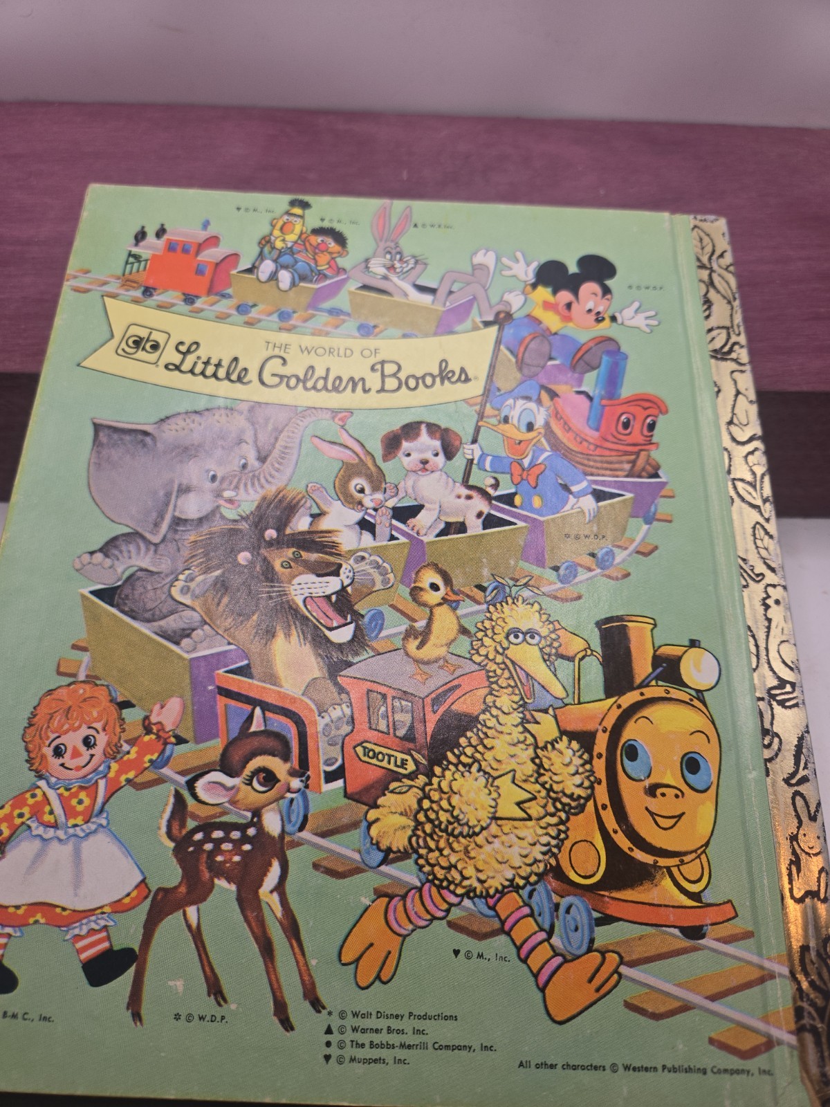 Baby Animals Little Golden Book 1978 Joan Heilbroner Vintage Children&rsquo;s Book