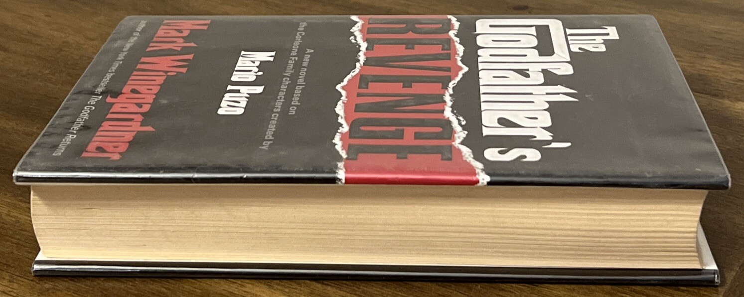 Mario Puzo&rsquo;s THE GODFATHER&rsquo;S REVENGE Mark Winegardner 2006 1st Print Hardcover