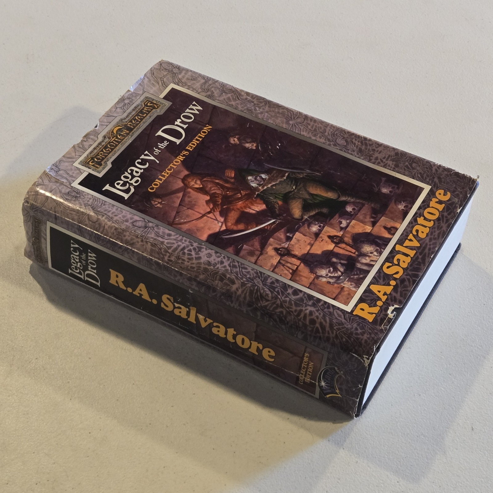 Legacy Of The Drow – R.A. Salvatore HARDCOVER BOOK 2001 COLLECTOR&rsquo;S EDITION OOP