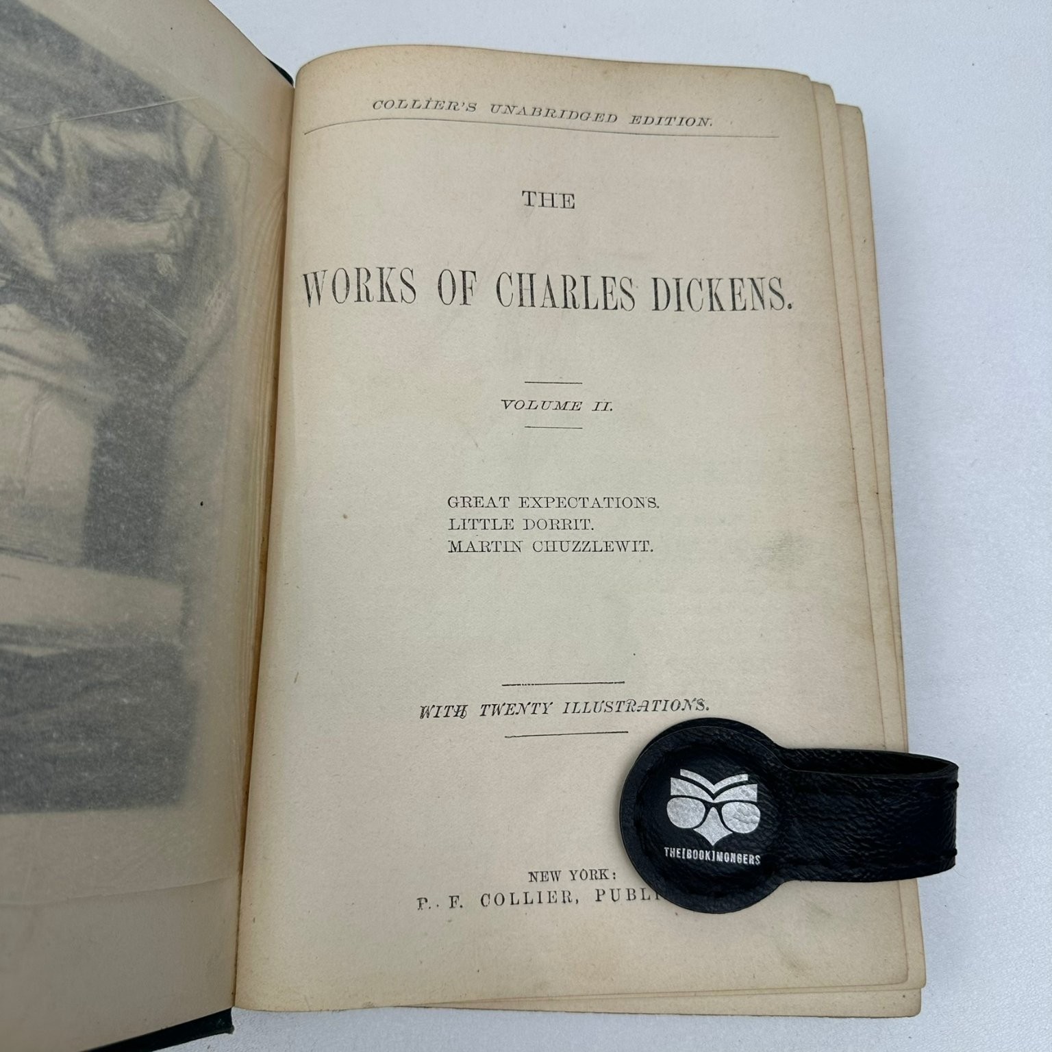 Works of Charles Dickens Vol 1-6 P. F. Collier Unabridged Illustrated Vintage