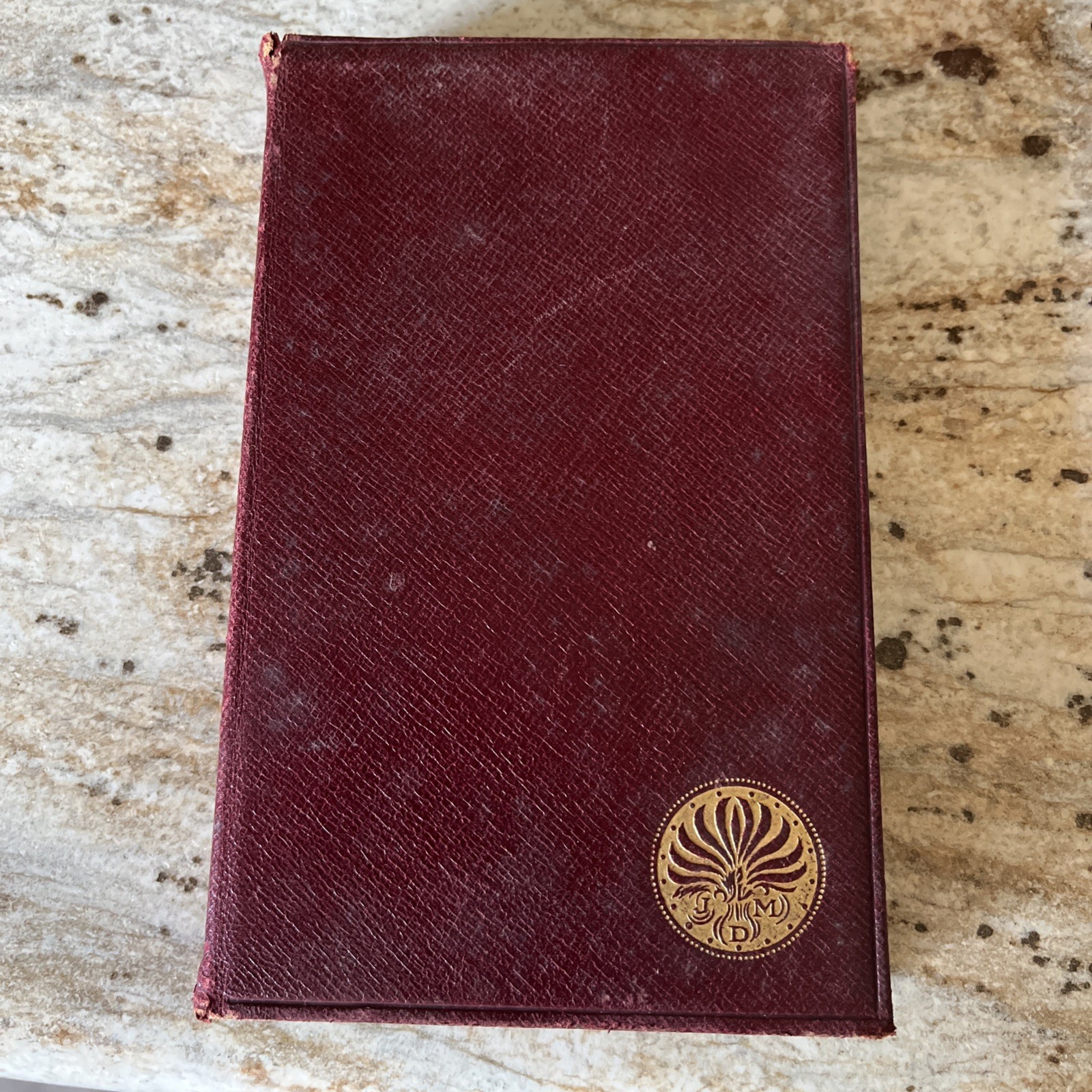 Antique Book Goethe&rsquo;s Faust Parts I & II 1919 Red Leather Printed Great Britain