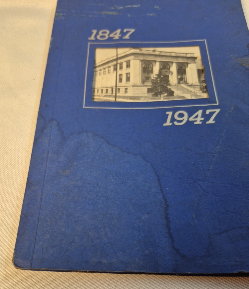 CENTENNIAL CELEBRATION 1847-1947 INDIANA MASONIC LODGE FREE MASON BOOK