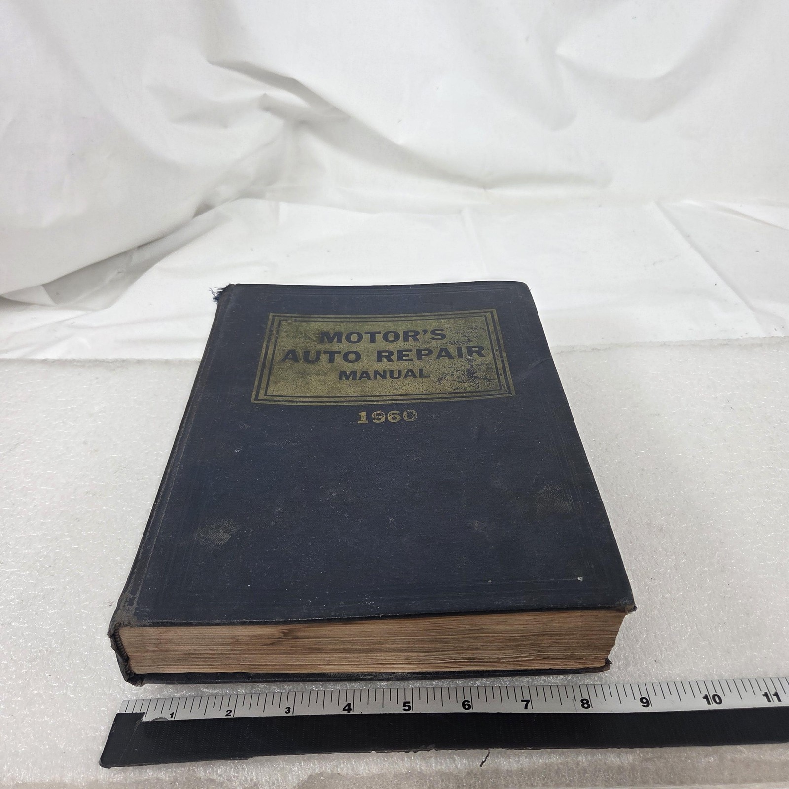Vintage 1960 Motor&rsquo;s Auto Repair Manual 23rd Edition Hardcover Car Repair Guide