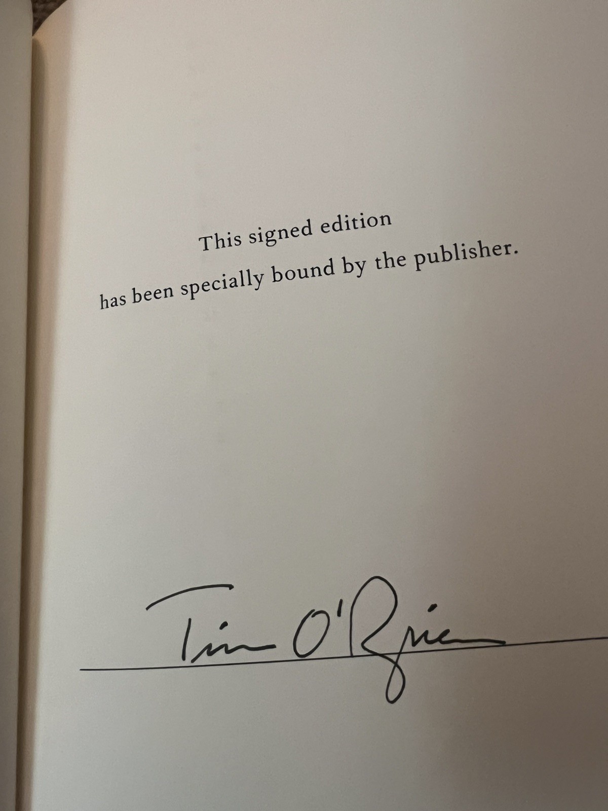 America Fantastica by Tim O&rsquo;Brien HC Signed! Autographed! First Edition NEW