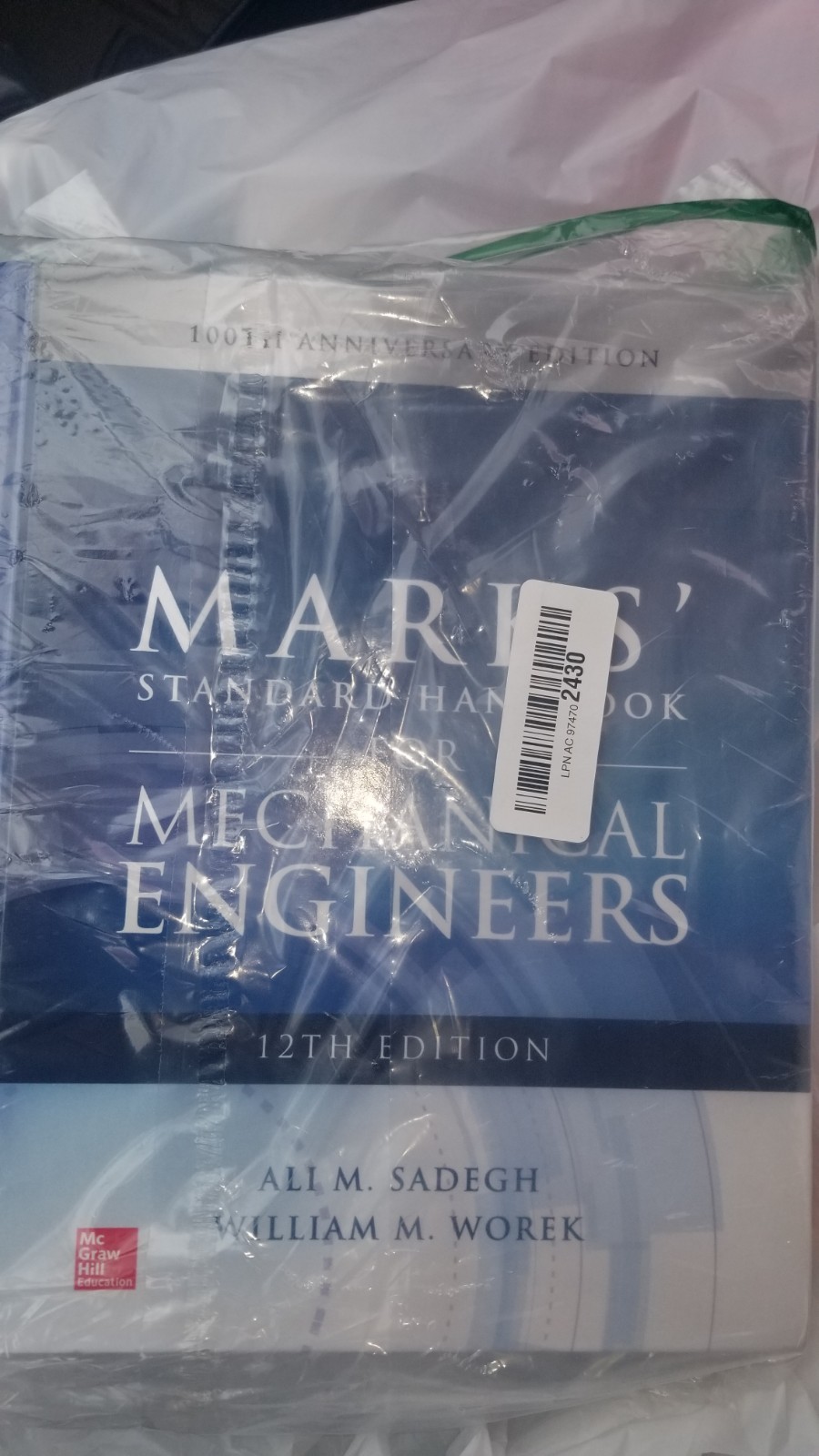 Marks&rsquo; Standard Handbook for Mechanical Engineers, 12th Edition