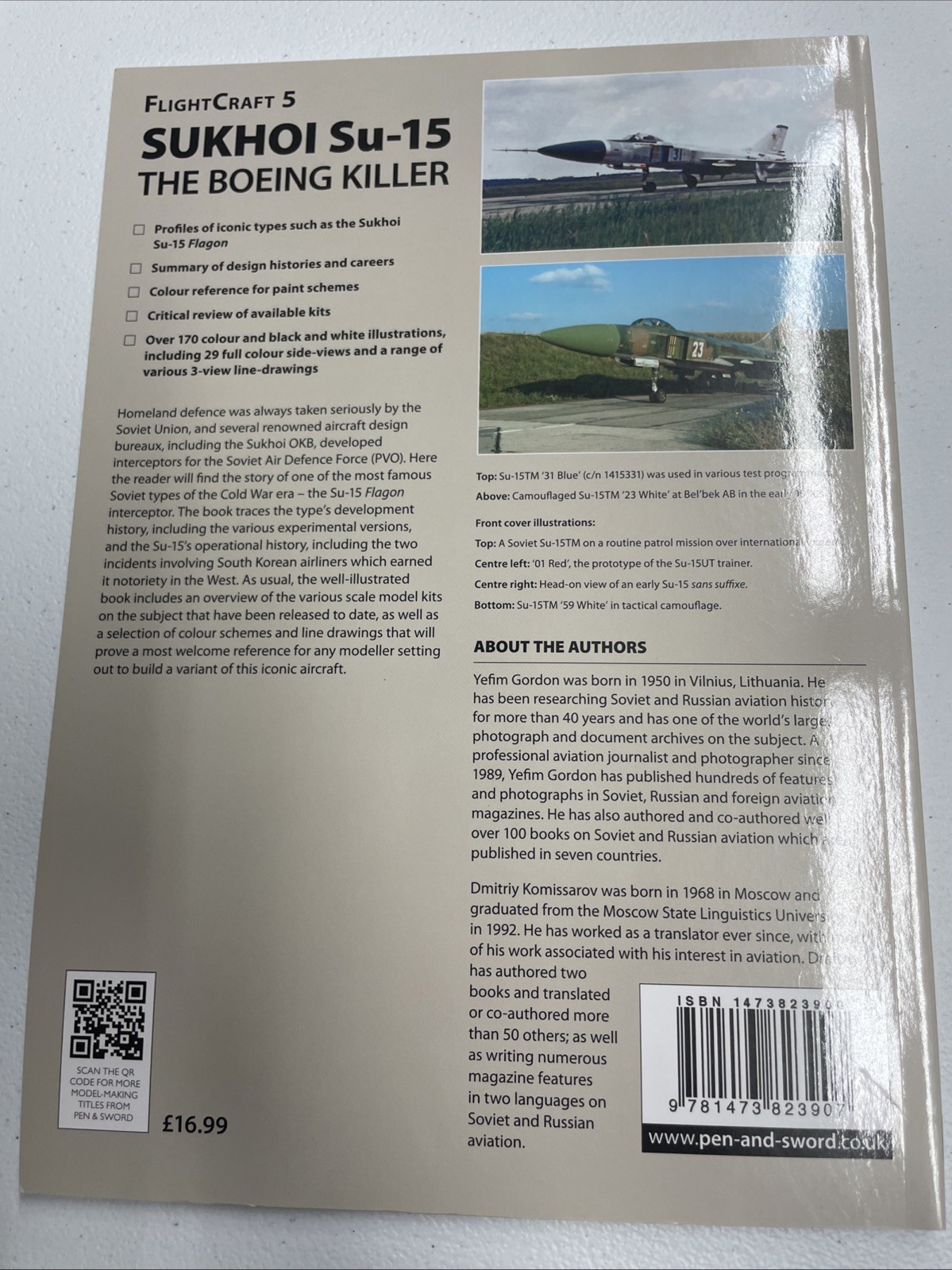 Flight Craft 5: Sukhoi Su-15: The &lsquo;Boeing Killer&rsquo;, Gordon