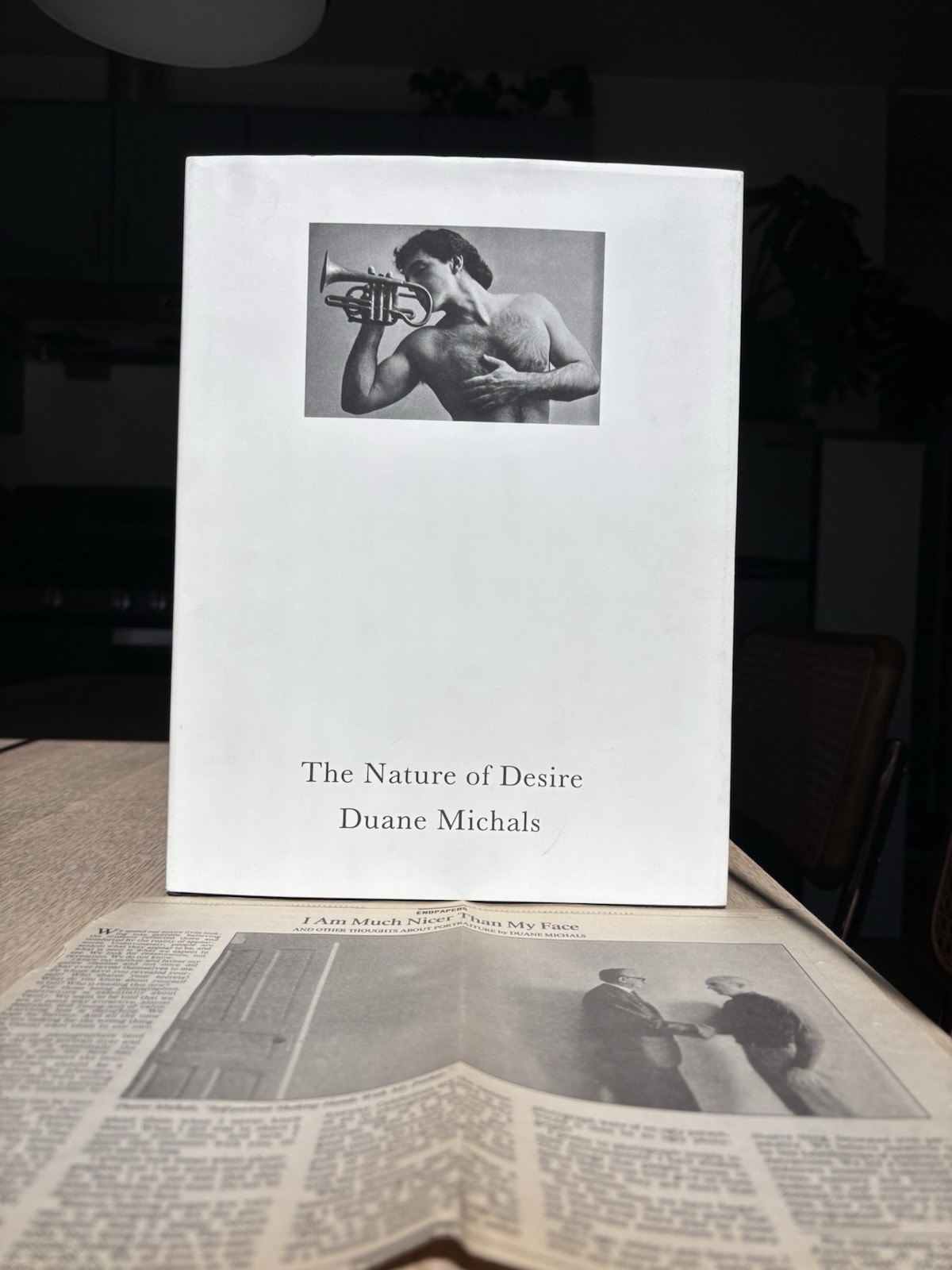 Vintage Limited Edition The Nature of Desire by Duane Michals 1986 Hardcover
