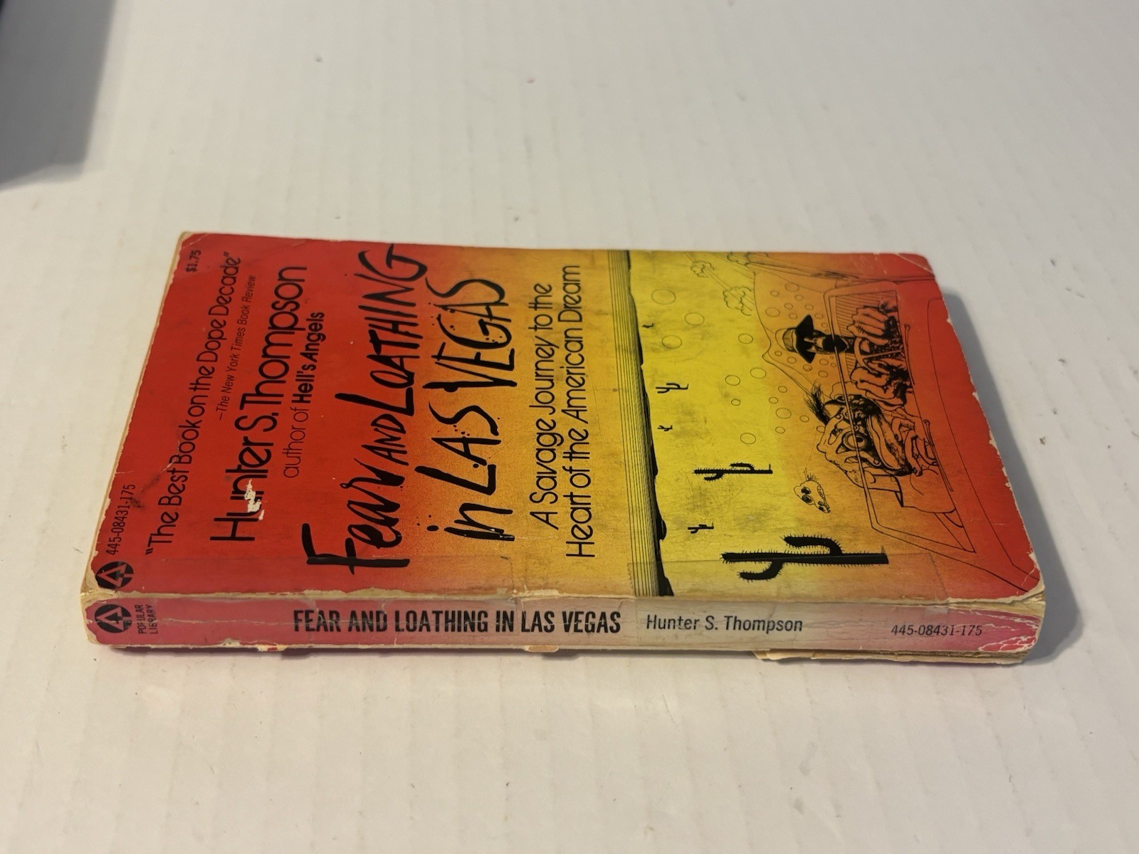 Fear and Loathing in Las Vegas by Hunter S. Thompson 1971 Paperback