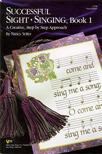V77S – Successful Sight Singing – Book 1 – Teacher&rsquo;s Edition – Paperback – GOOD