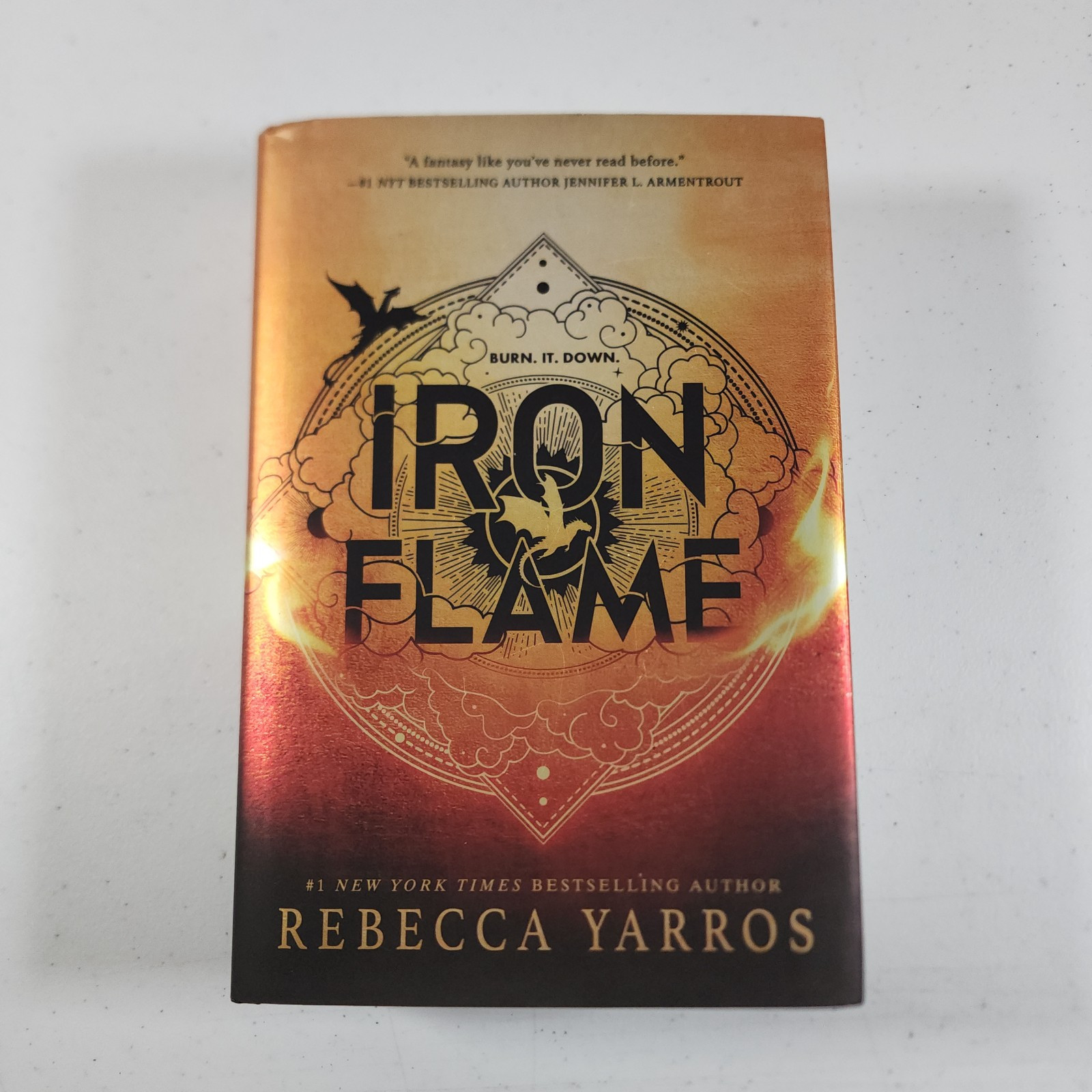 The Empyrean Ser.: Iron Flame by Rebecca Yarros (2023, Hardcover)