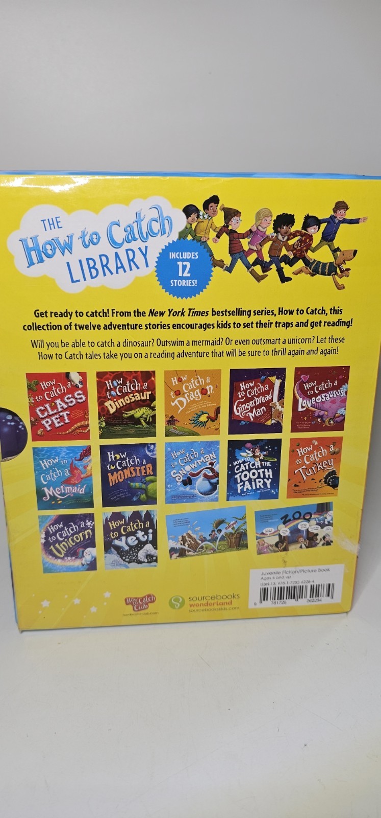 12 Lot Children&rsquo;s Books Adam Wallace & Alice Walstead: How to Catch Series Set