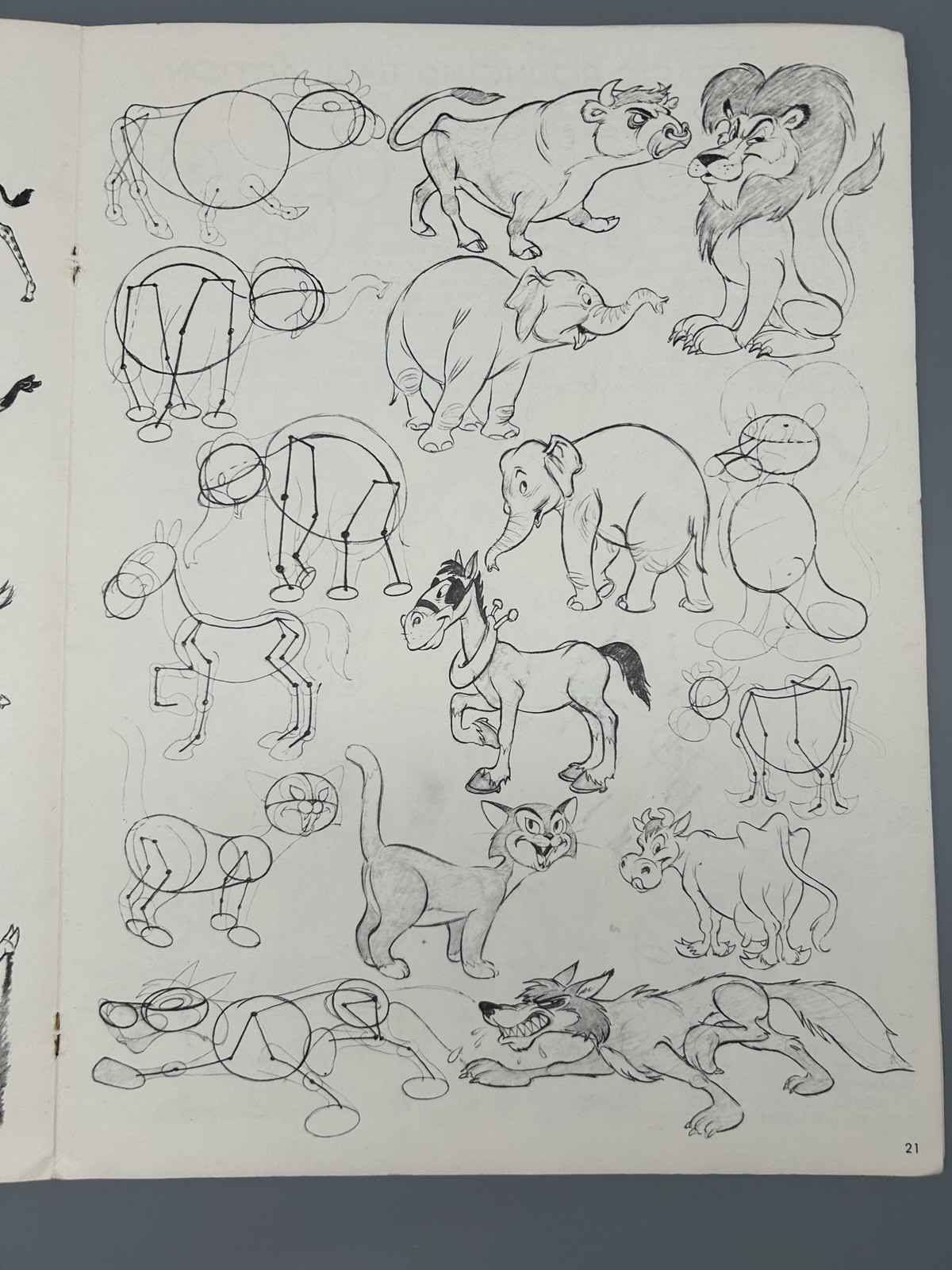 ANIMATION by Preston Blair Art Instruction Book in Walter Foster Series 1950&rsquo;s