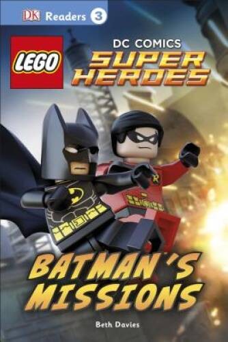 DK Readers L3: LEGO DC Comics Super Heroes: Batmans Missions – Hardcover – GOOD