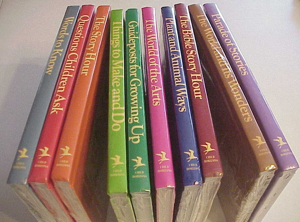 CHILD HORIZONS LOT OF 10 BOOKS HARDCOVER BRAND NEW HOME SCHOOLING / READING NEW