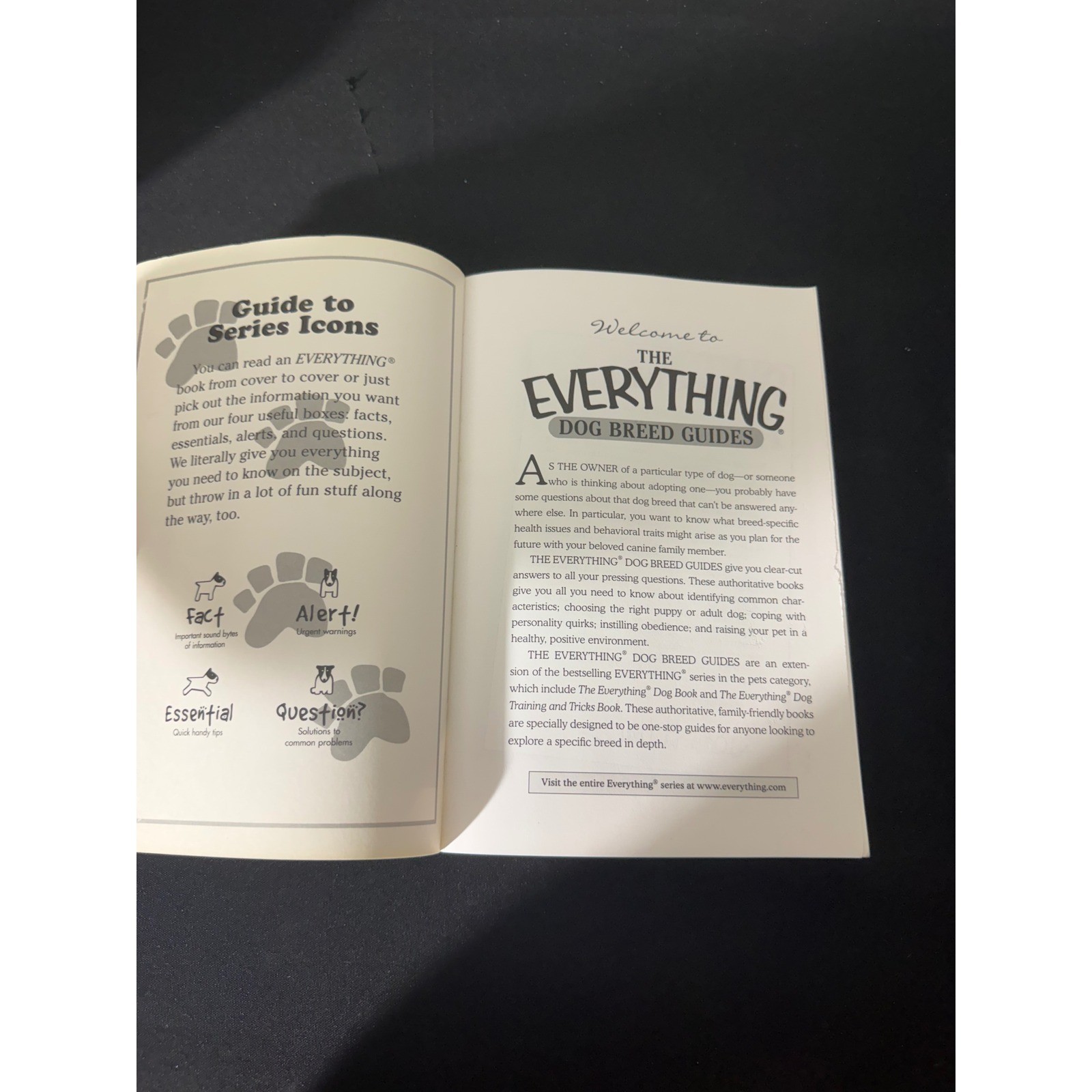Adams Media The Everything Chihuahua Book Paperback White Excellent Pet Guide