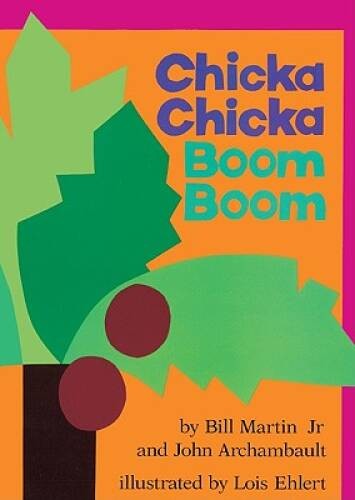 Chicka Chicka Boom Boom – School Library Binding By Bill Martin Jr – GOOD