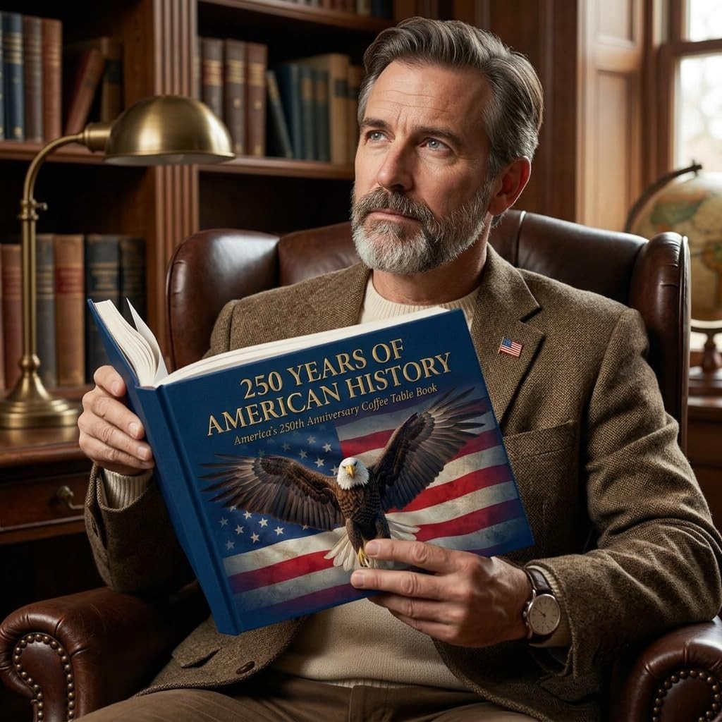 250 Years of American History: America&rsquo;s 250th Anniversary Coffee Table Book
