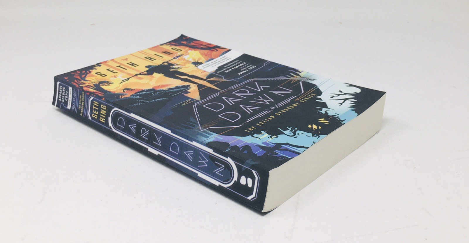 Dark Dawn ARC Seth Ring Fantasy Science Fiction Aliens YA Novel Exlian Syndrome