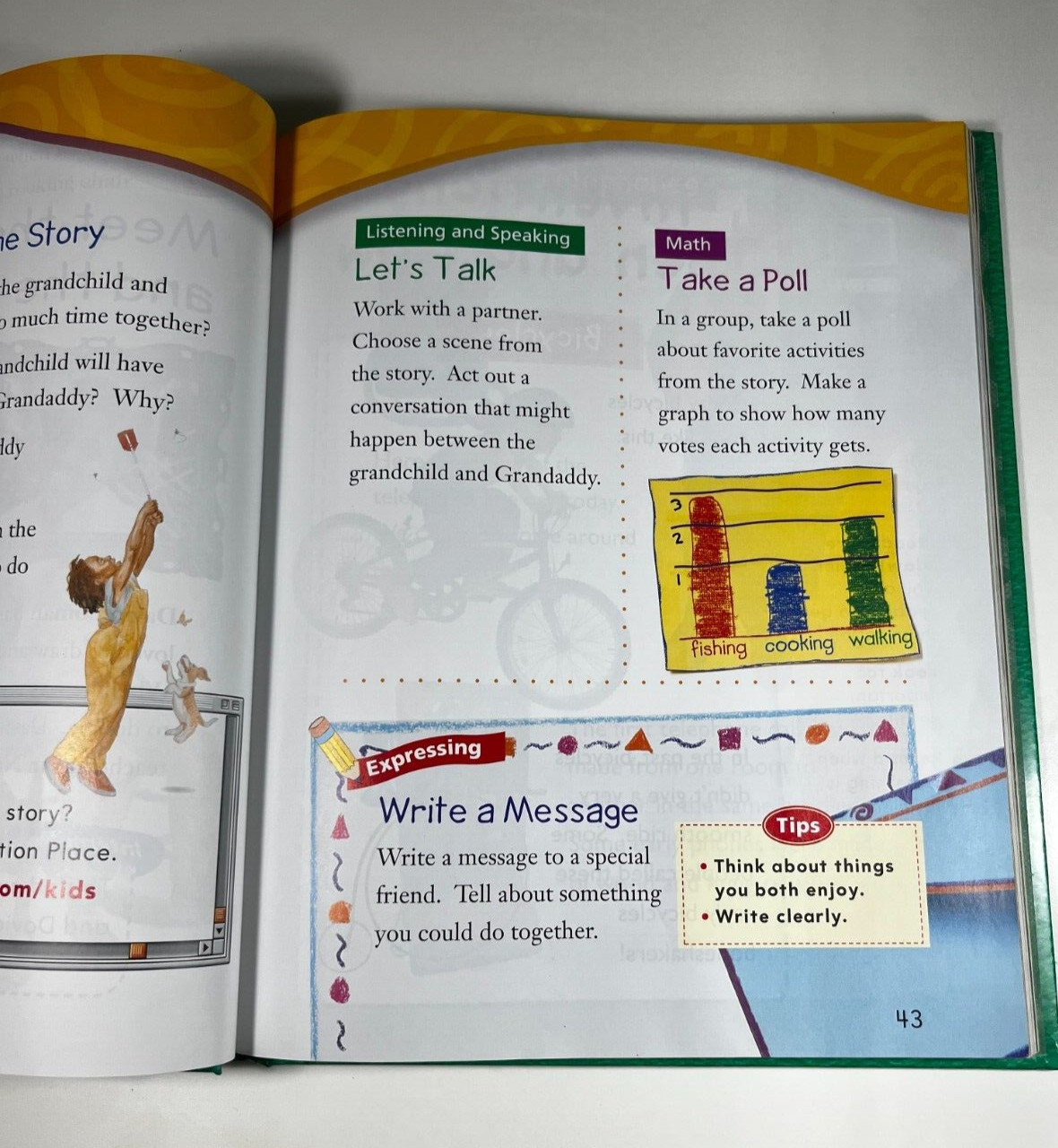 Houghton Mifflin Reading Grade 1.2 Let&rsquo;s Be Friends 2005 Very Good 0618225692