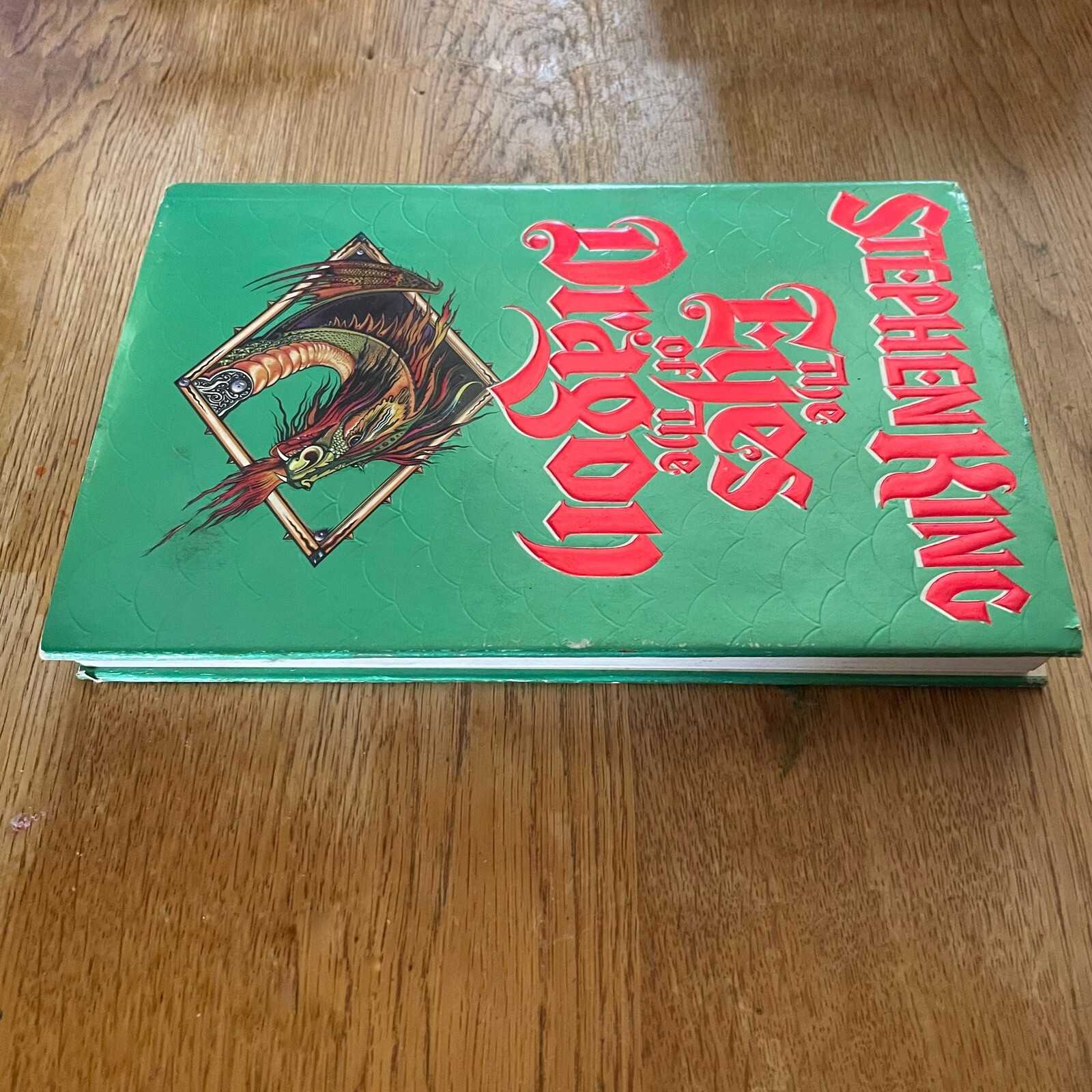 Stephen King The Eyes Of The Dragon 1987 FIRST Edition Viking Scaled Dust Cover