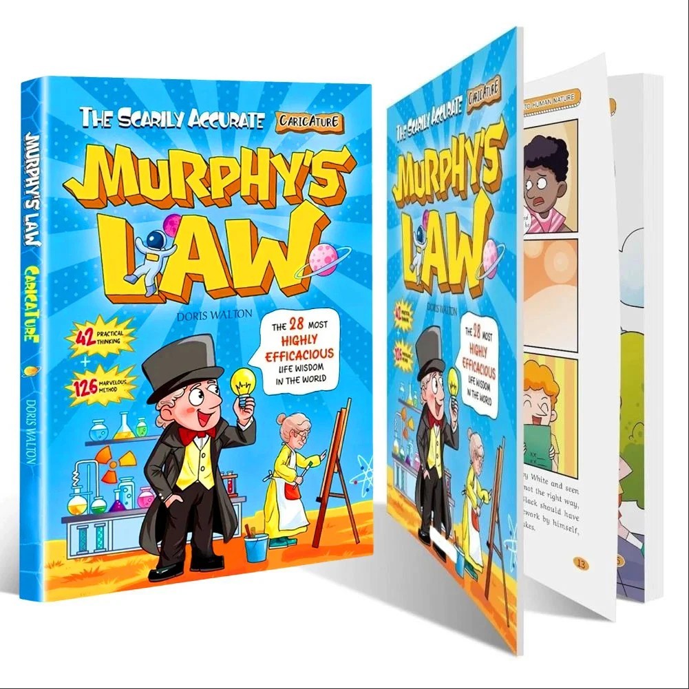 Murphy&rsquo;s Law Learning Book for Kids 8-12 with 128 Pages Paperback Illustrated
