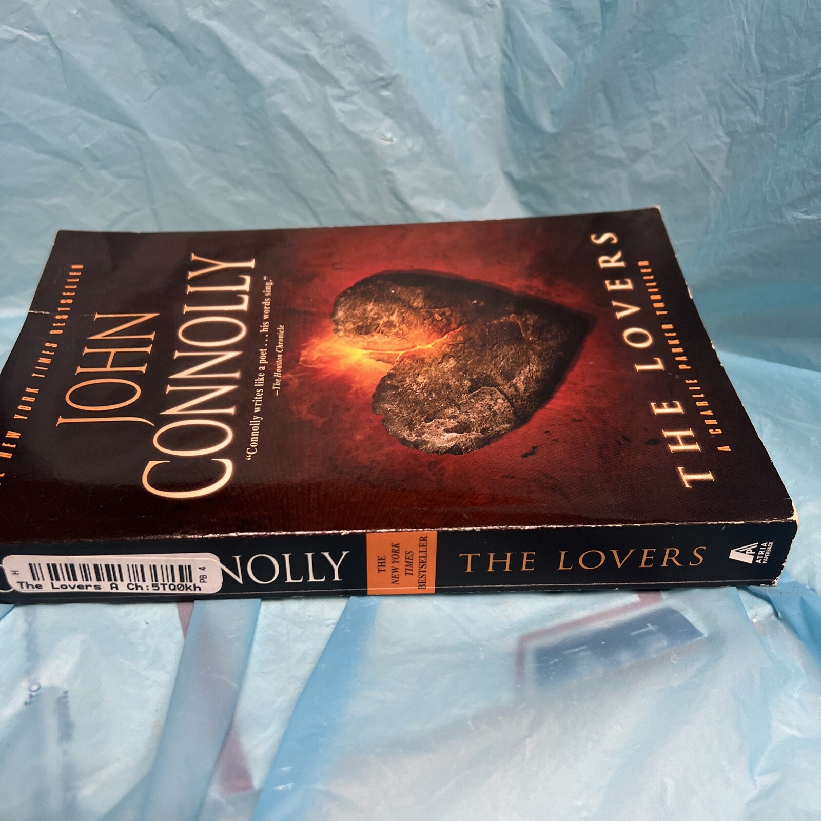 The Lovers: Charlie Parker Series- John Connolly, Actual book no guessing