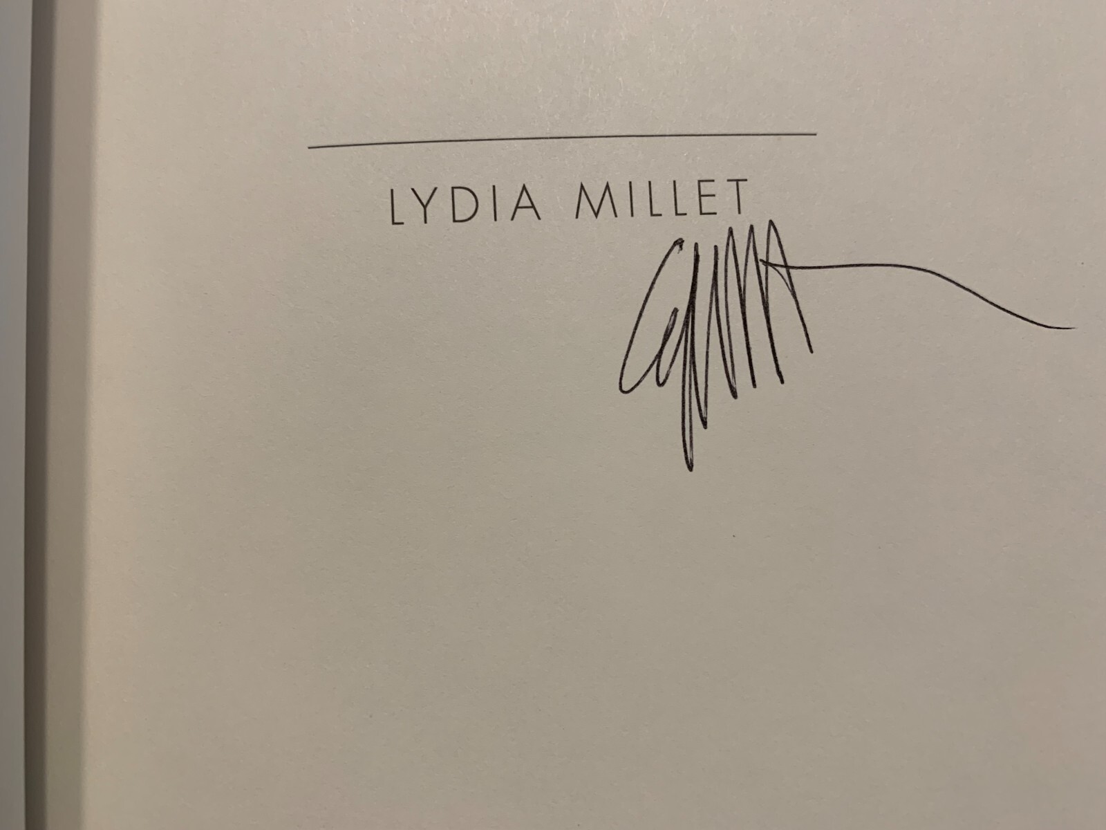 (SIGNED) – DINOSAURS : A Novel by Lydia Millet (2022, Hardcover) – 1st ed.