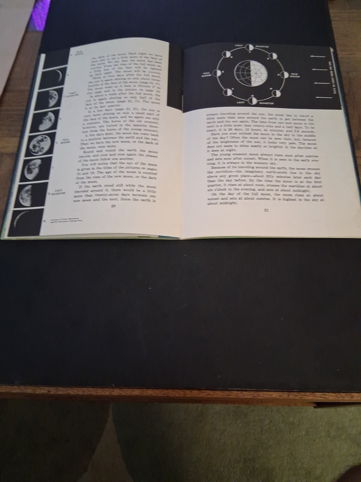 Earth&rsquo;s Nearest Neighbor Moon Book 1966 Edition Bertha Parker Paperback V. G.
