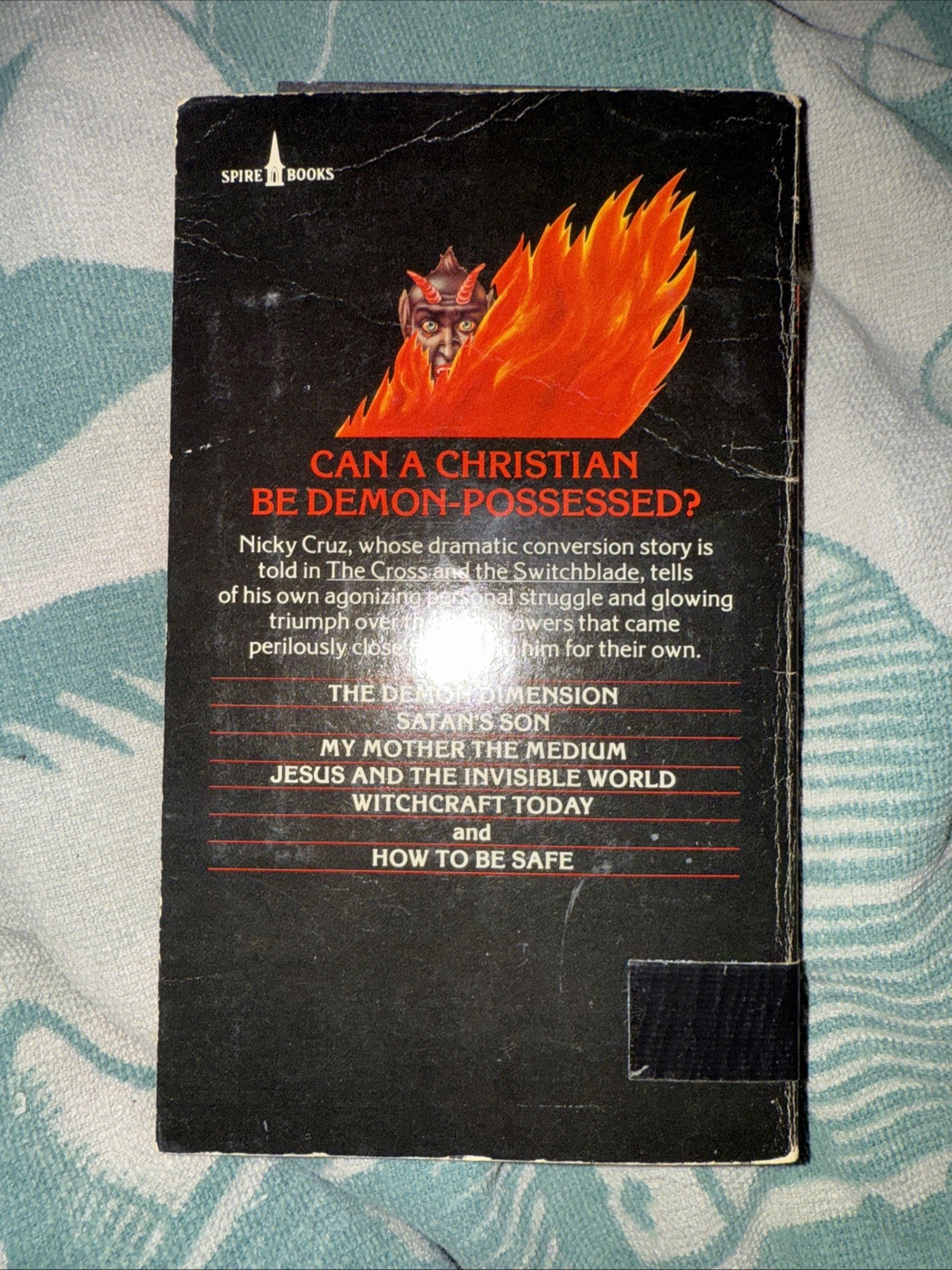 Satan On The Loose by Nicky Cruz Book