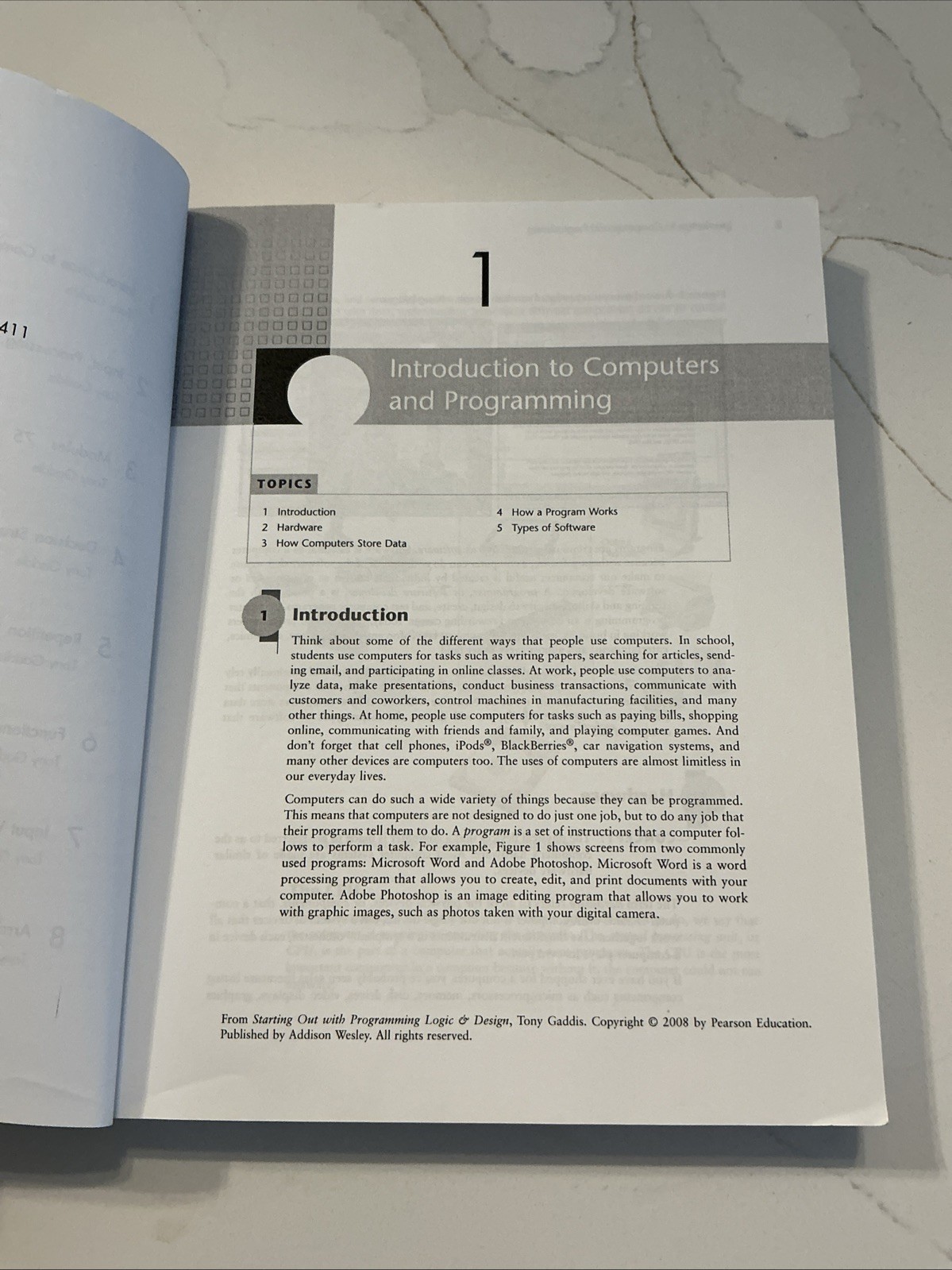 Pearson Custom Computer Science, Pearson Learning Solutions