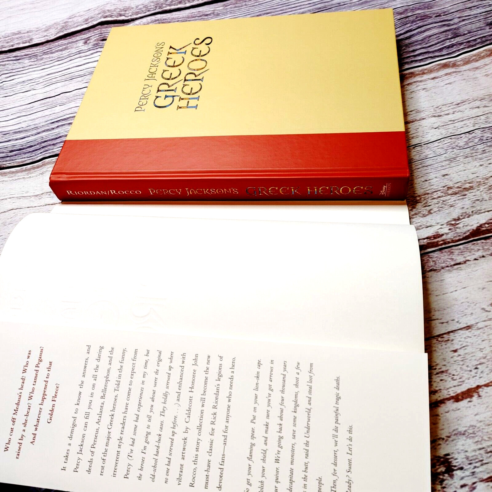 Percy Jackson&rsquo;s Greek Heroes by Rick Riordan 2015 Hardcover 1st Ed/Exclusive.