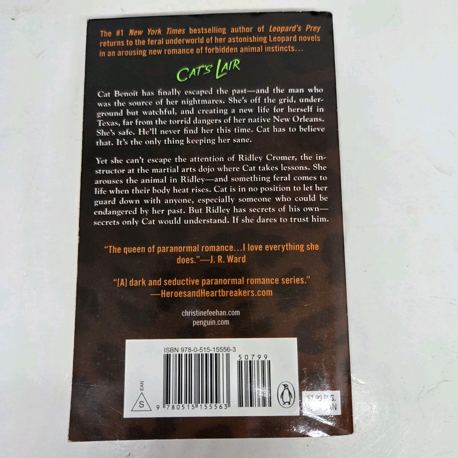 Christine Feehan Cat&rsquo;s Lair Bound Together Leopard&rsquo;s Prey 3 MM Paperbacks 1st Ed