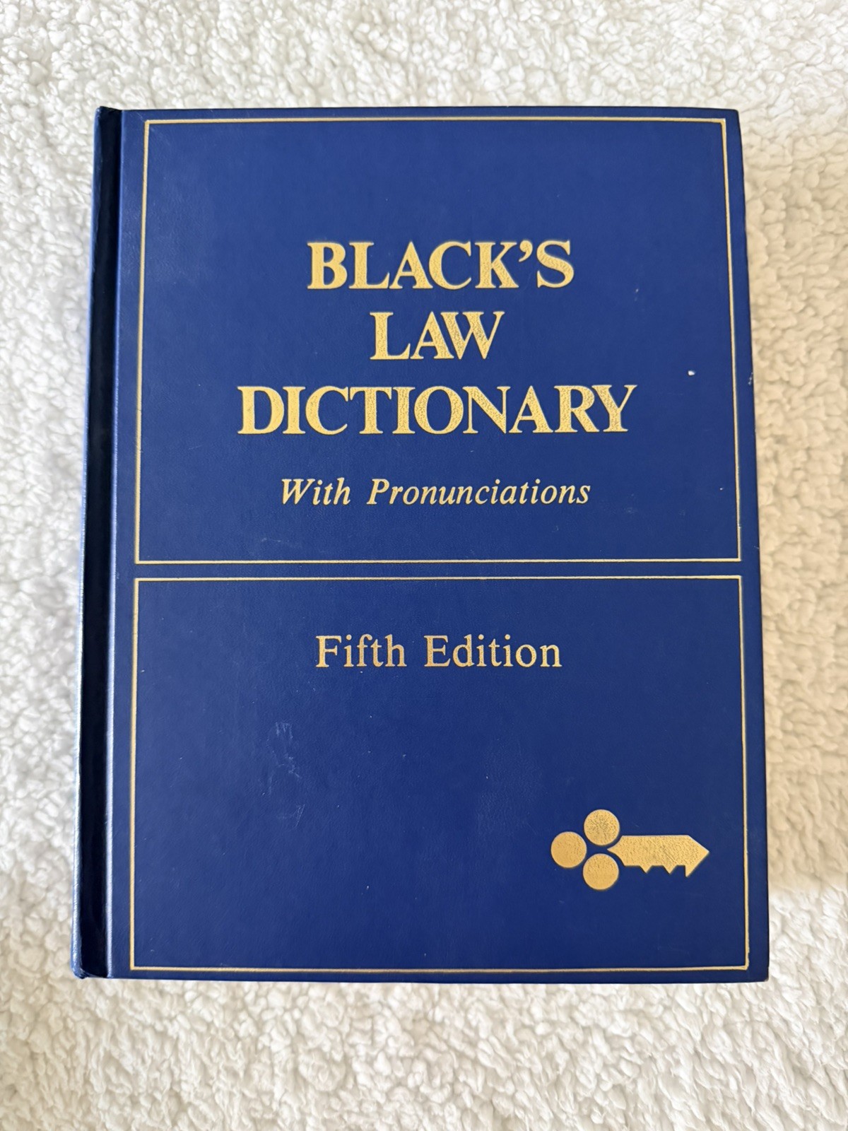 Black’s Law Dictionary 5th Edition 1979 – With Pronunciations, Hardcover Legal