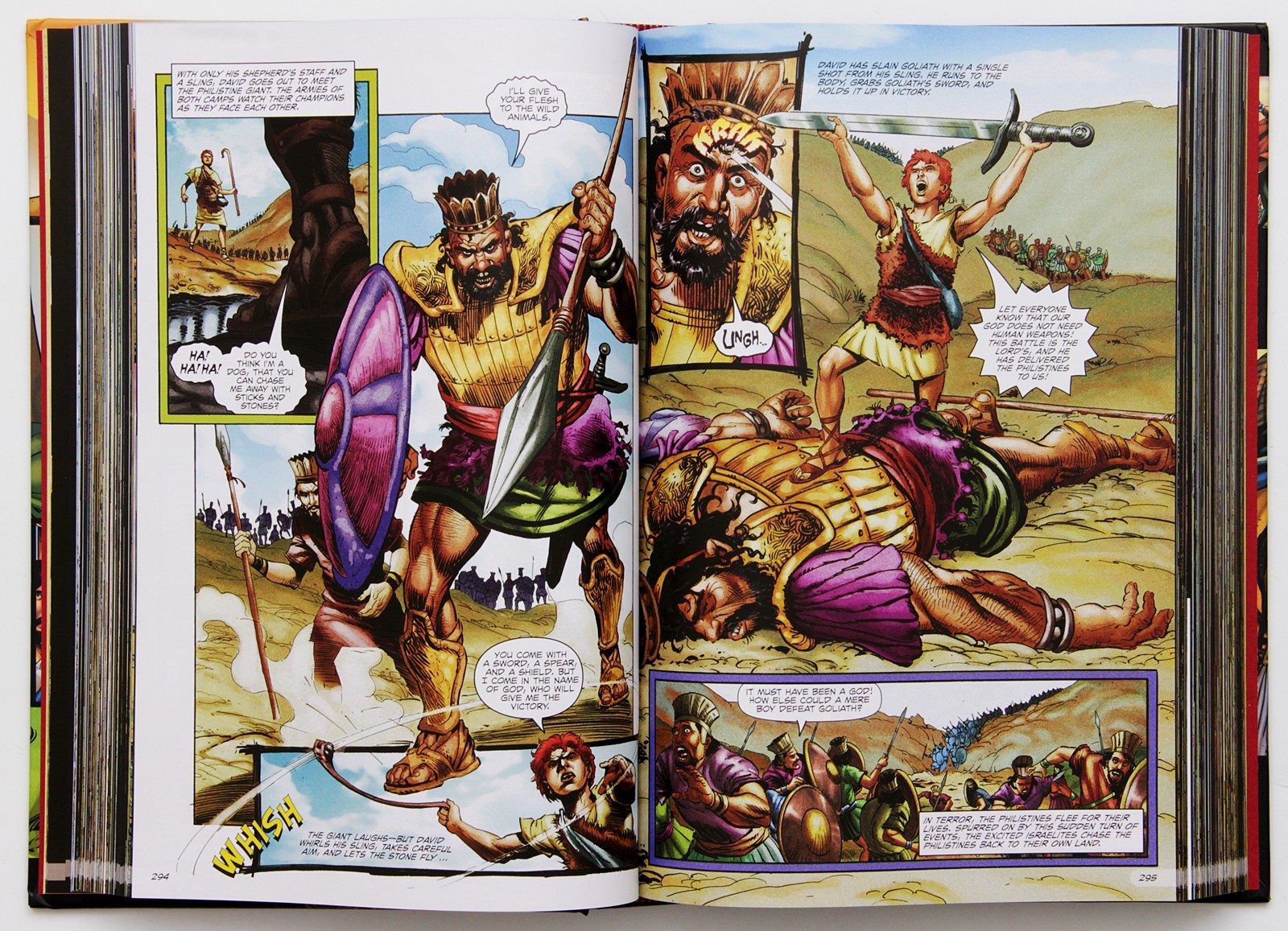 The Action Bible God&rsquo;s Redemptive Story Illustrated by Sergio Cariello 2020 HC