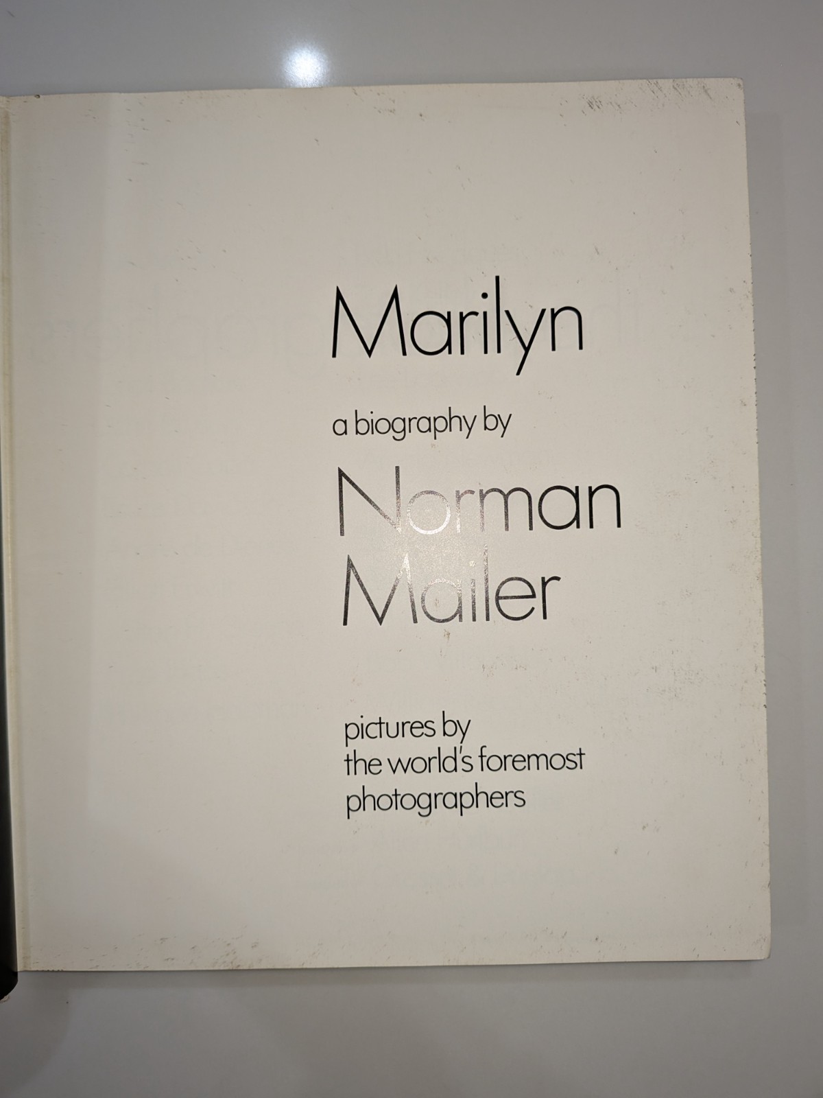 A Biography – Norman Mailer – 1973 – 1ST EDITION – RARE UNCLIPPED Dust Jacket