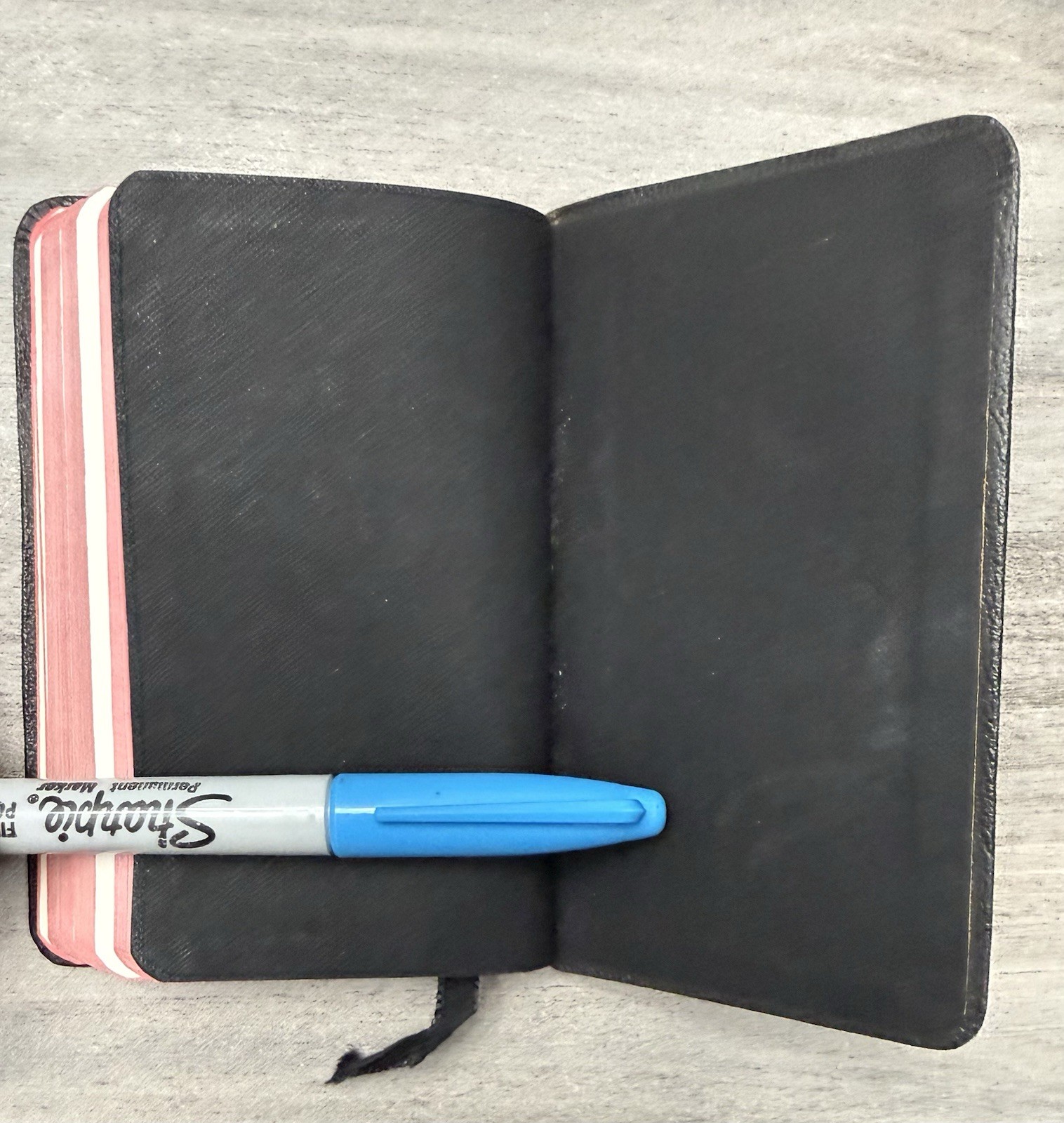 VTG Thinline 1946 Pocket New Testament RSV Black Leather 691X Nelson ~ 4.9&Prime; x 3&Prime;