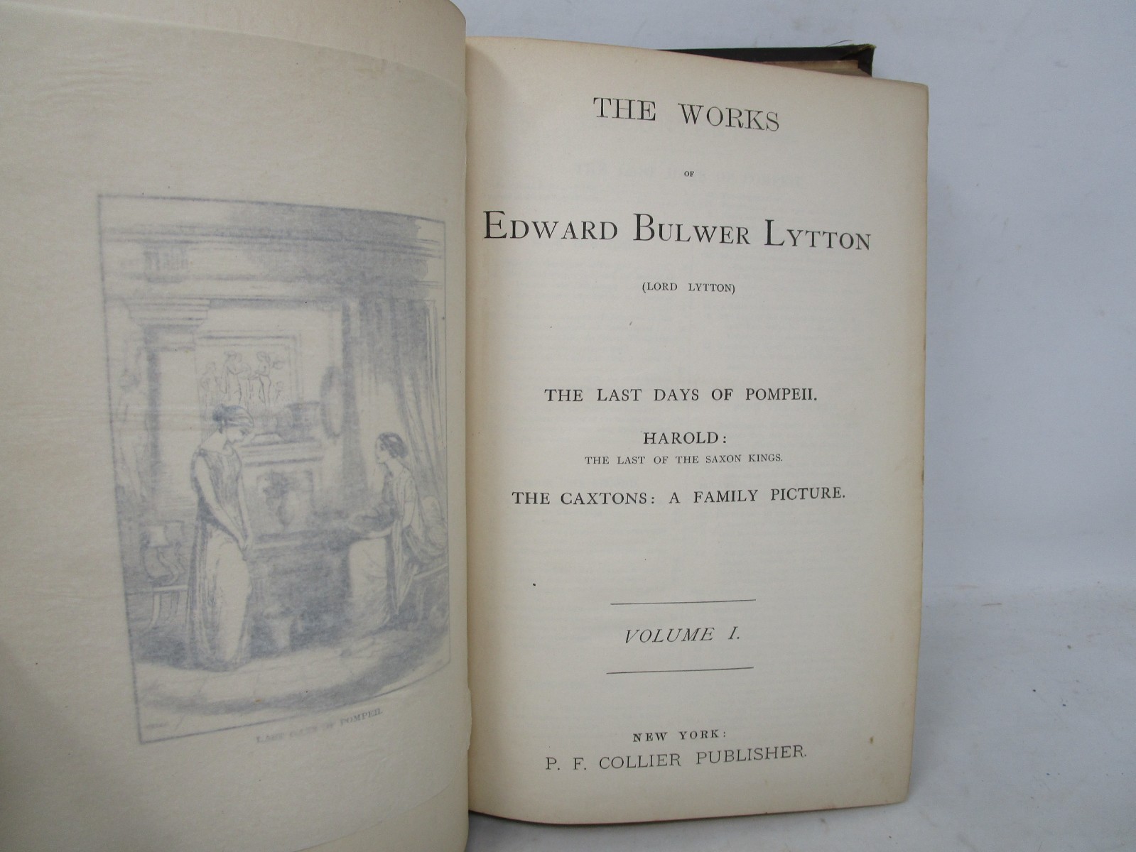 The Works of Edward Bulwer Lytton Volume I