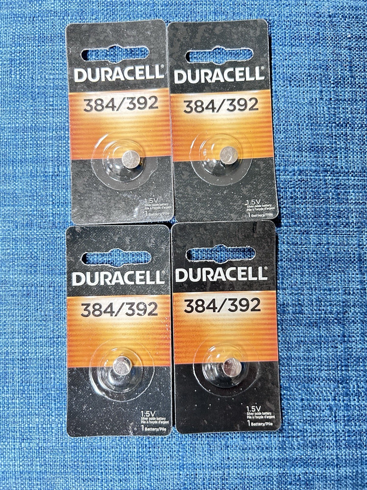 Duracell 384/392 SR736W D384 392B Silver Oxide Battery 1.5v