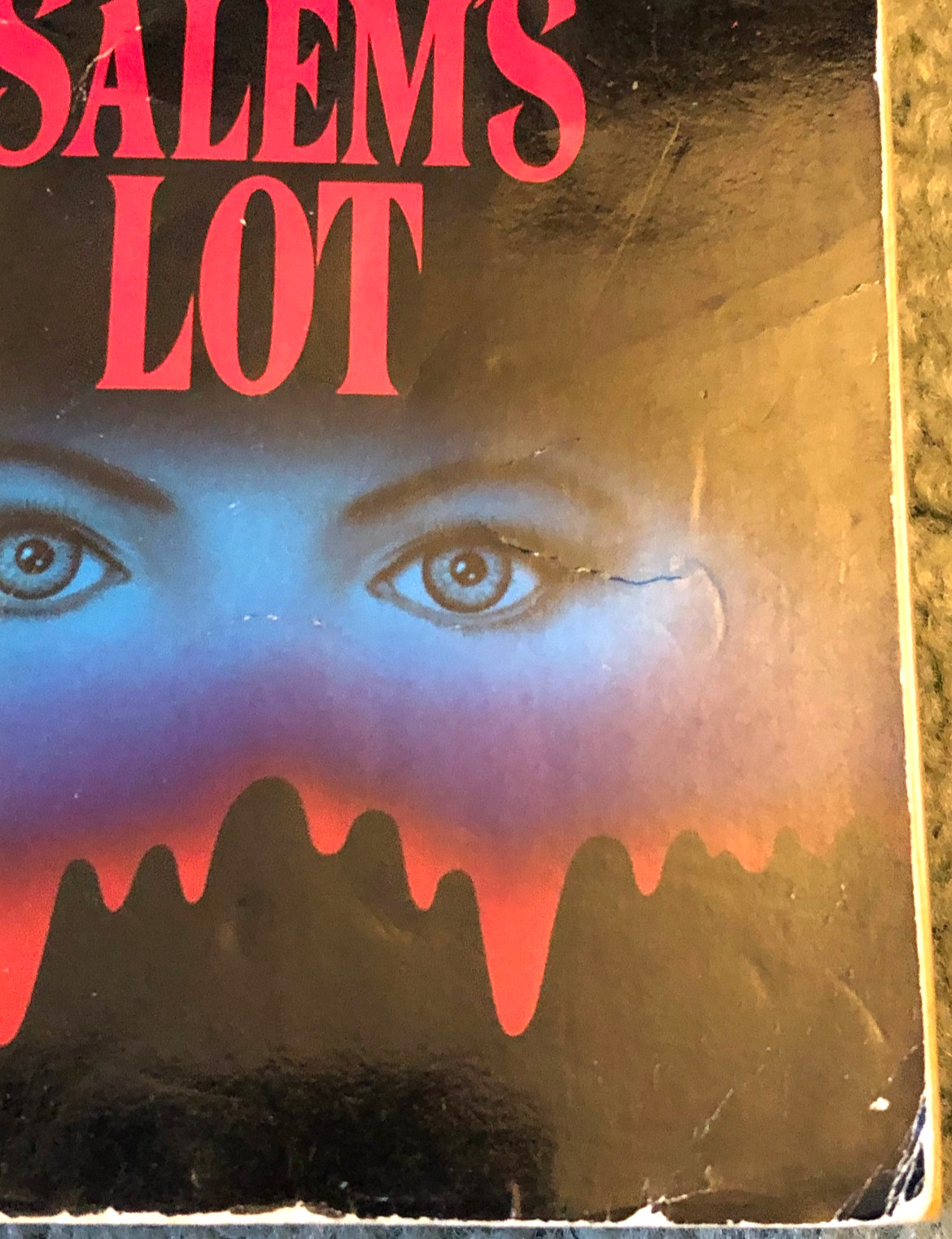 Stephen King books, Salem&rsquo;s Lot & The Stand, Signet paperbacks