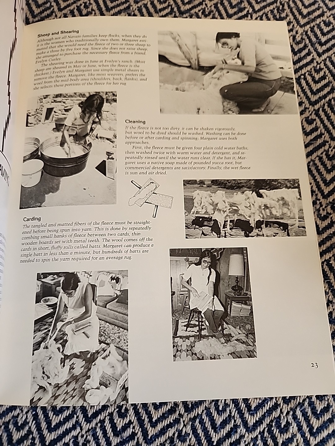 Tension and Harmony: The Navajo Rug Plateau Magazine Vol 52 No 4 Native Weaving
