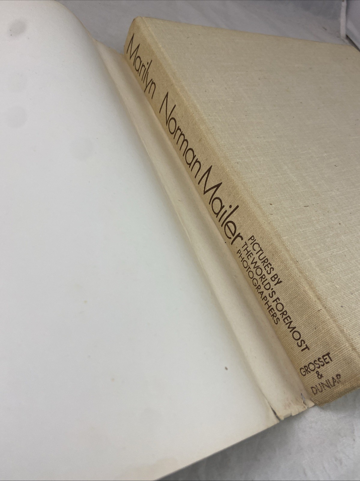 MARILYN, a Biography by Norman Mailer 1st Ed 1st Printing Hardcover w DJ 1973