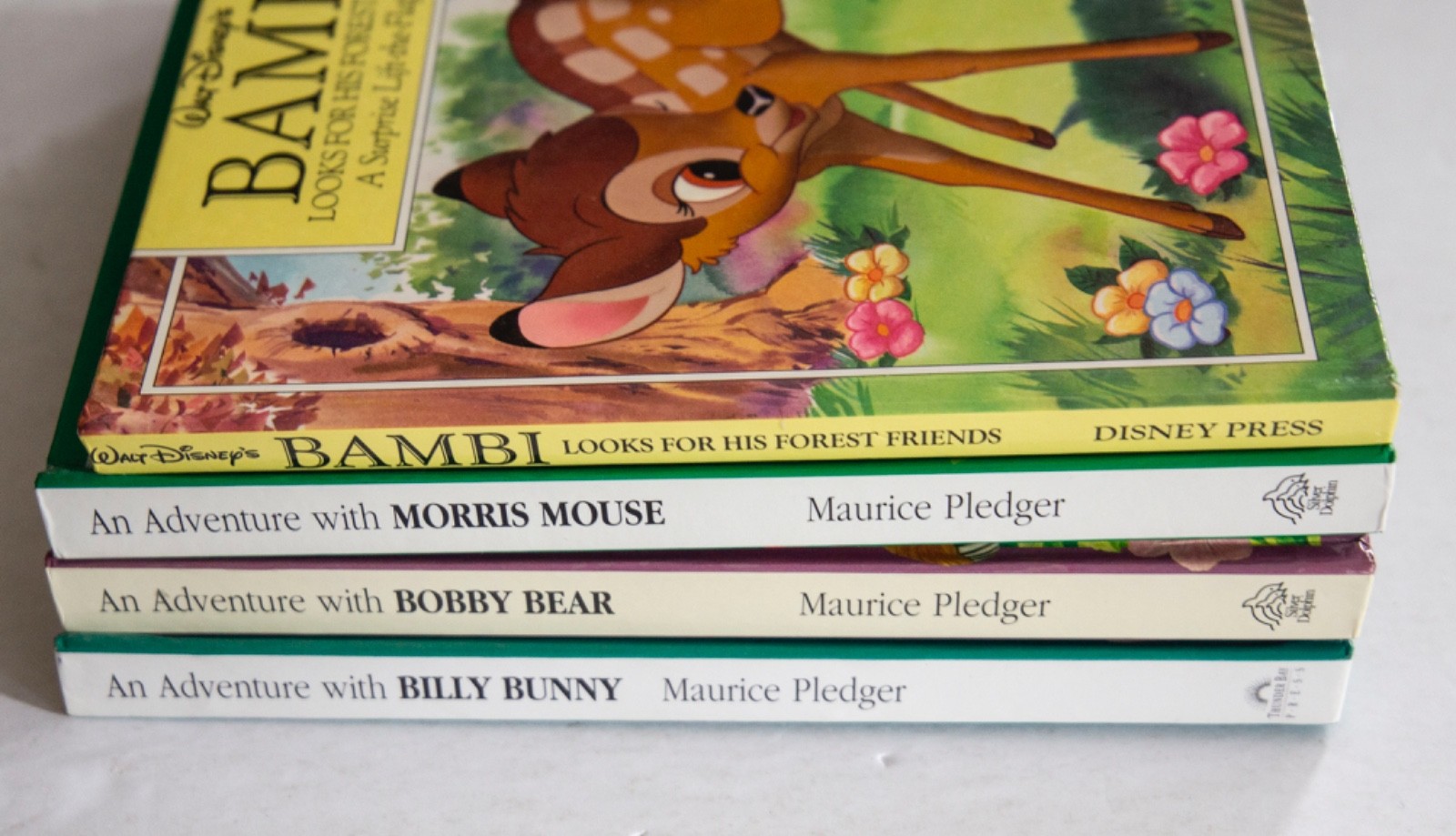 Lot of 4 Peek and Find Books- Disney & Maurice Pledger-1990&rsquo;s-LN