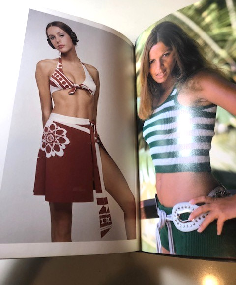 Fashion in the &rsquo;70s 1970 1970s hippy chic peasant retro disco punk book couture